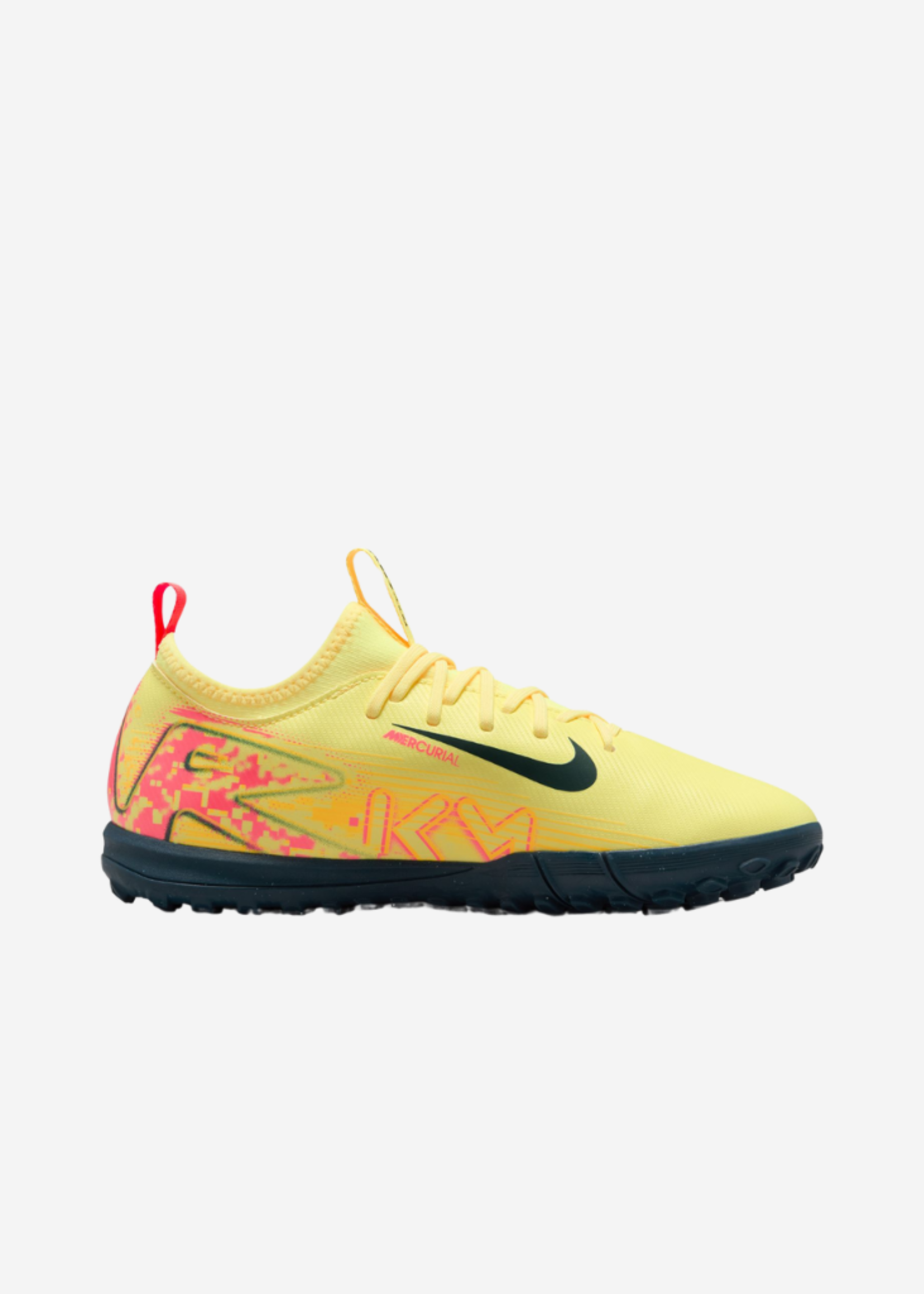 NIKE JR ZOOM VAPOR 16 ACADEMY KM TF LT LASER ORANGE/NAVY FQ8285-800