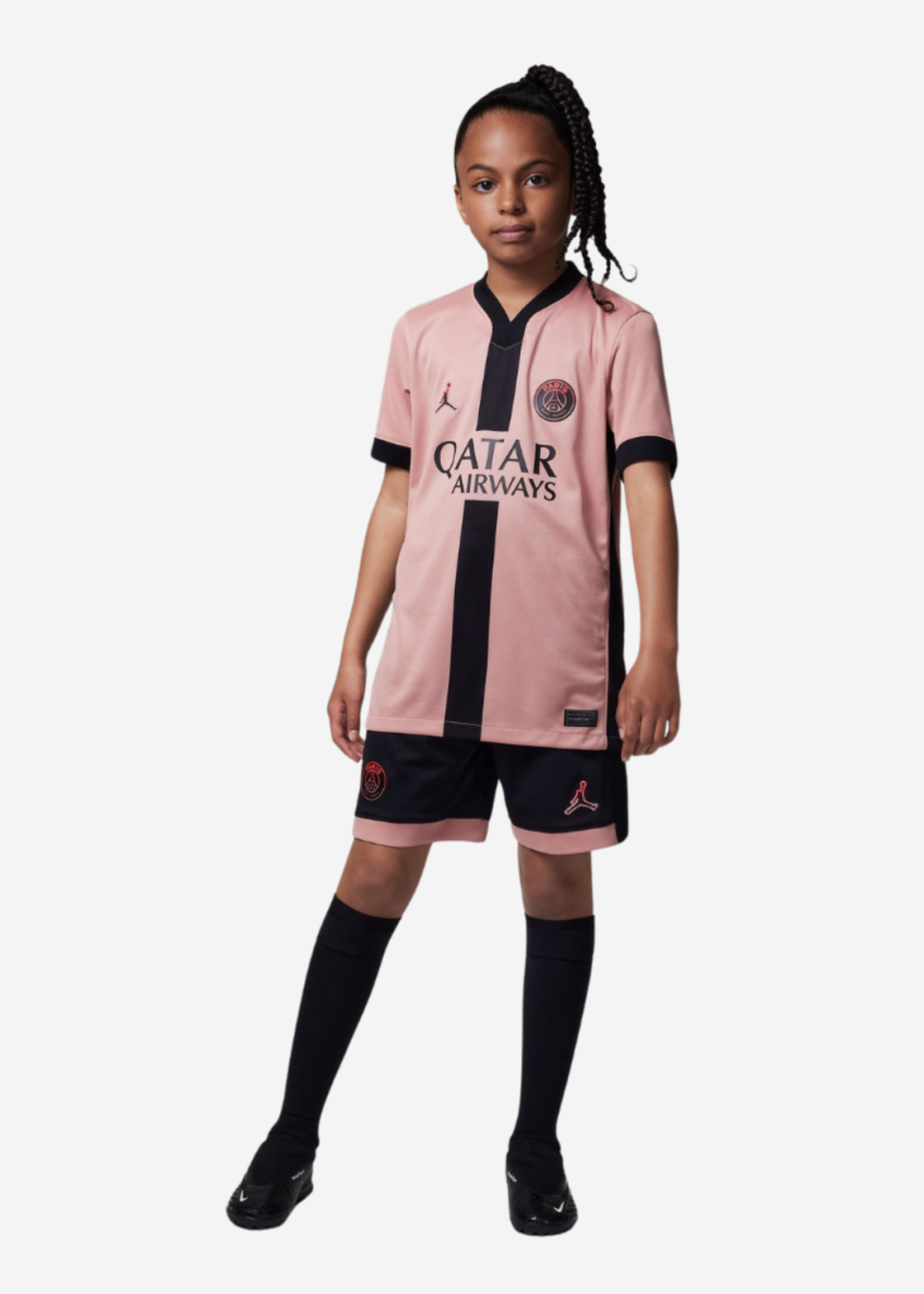 NIKE Paris Saint-Germain 2024/25 Stadium Third RUST PINK/BLACK FQ2254-686