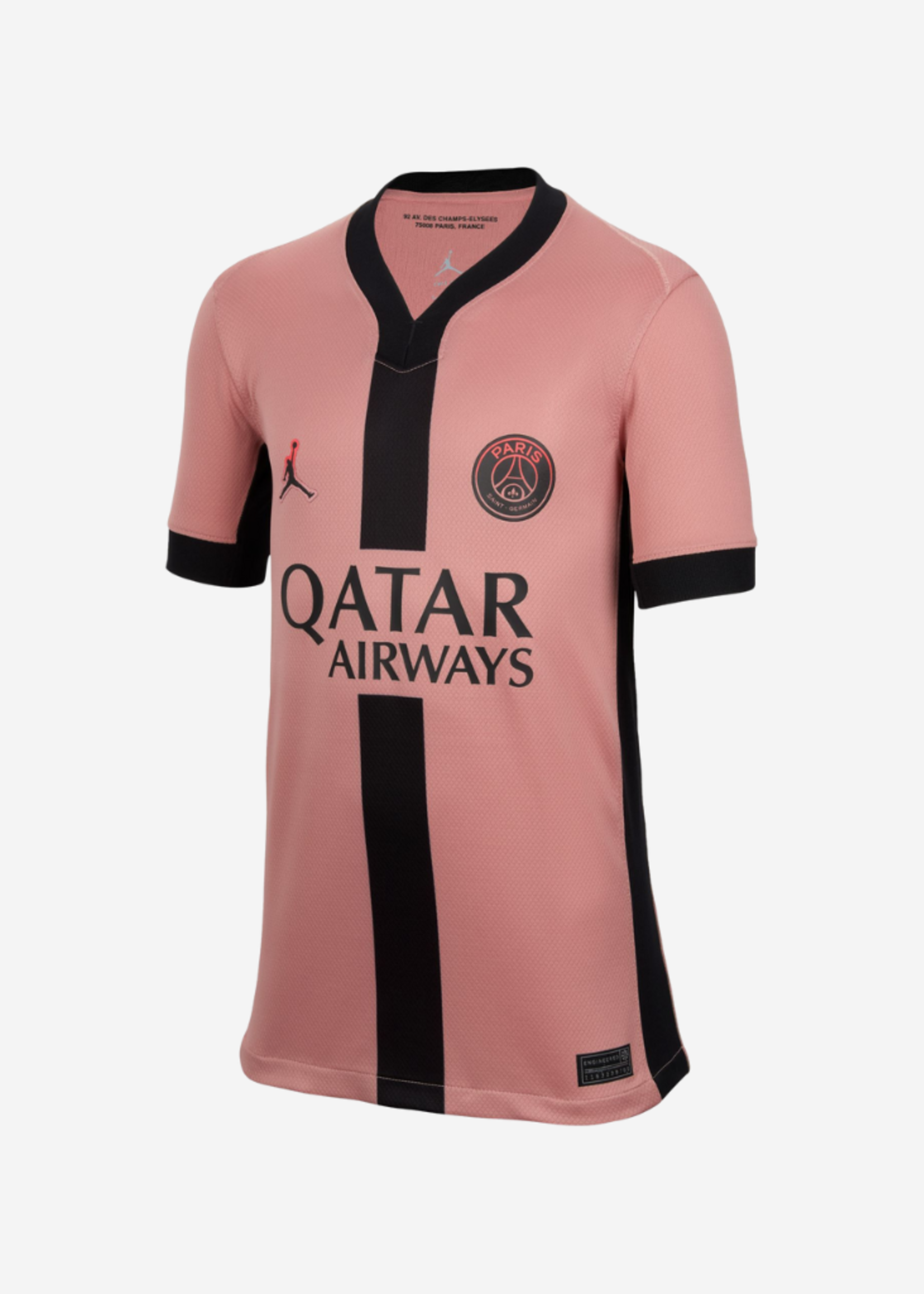 NIKE Paris Saint-Germain 2024/25 Stadium Third RUST PINK/BLACK FQ2254-686