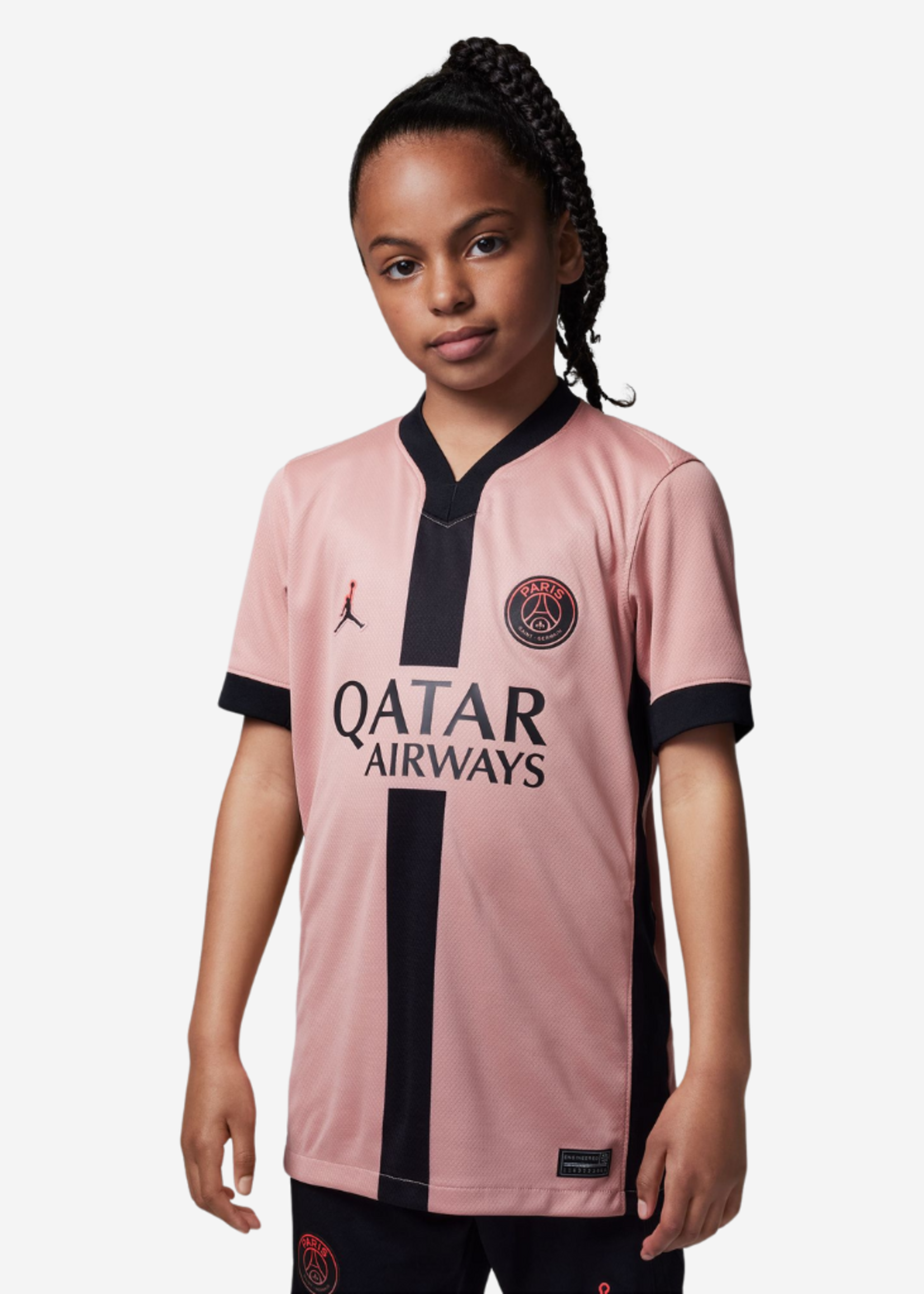 NIKE Paris Saint-Germain 2024/25 Stadium Third RUST PINK/BLACK FQ2254-686