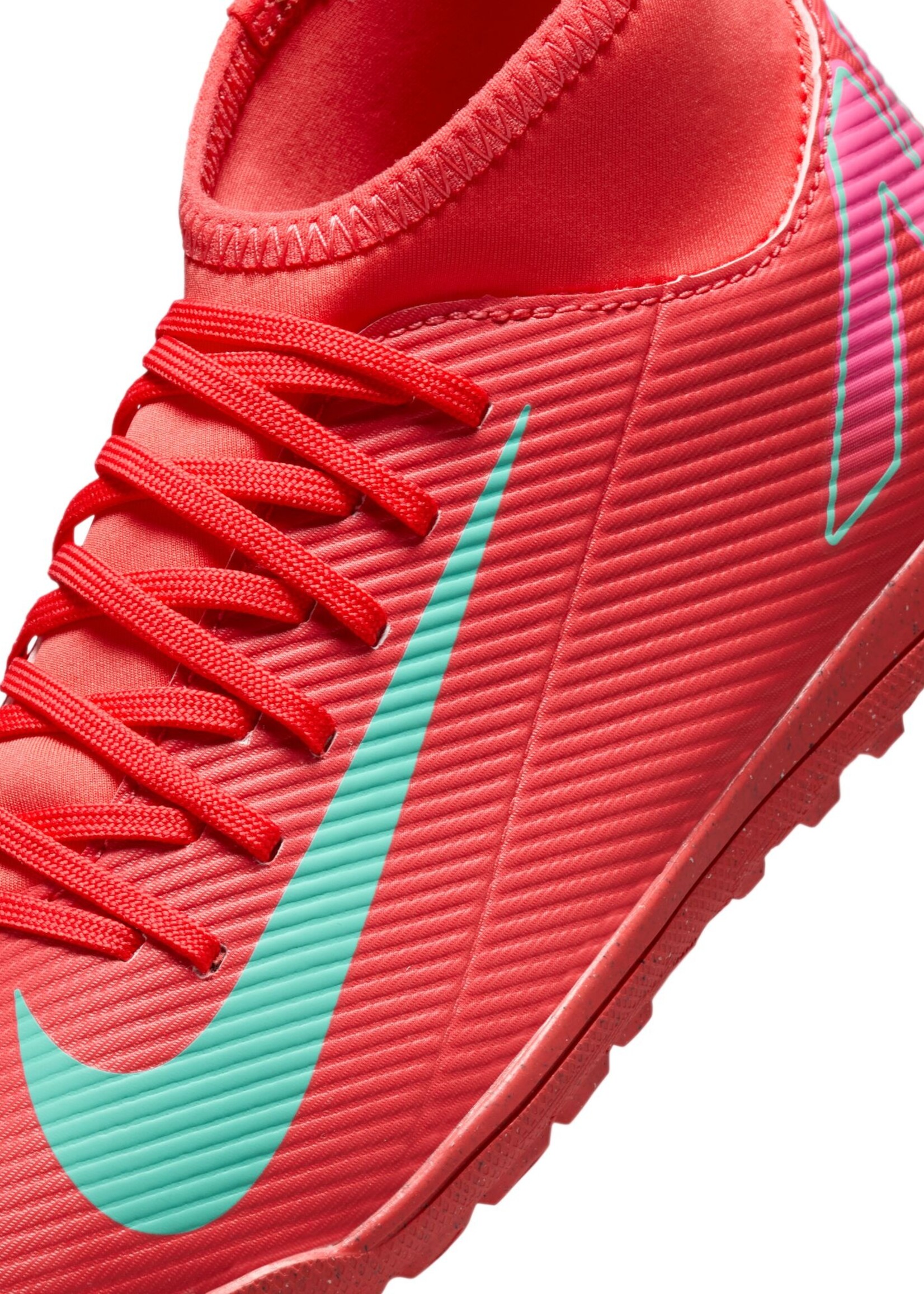 NIKE Nike Jr. Mercurial Superfly 10 Club TF EMBER GLOW/GREEN FQ8313-800
