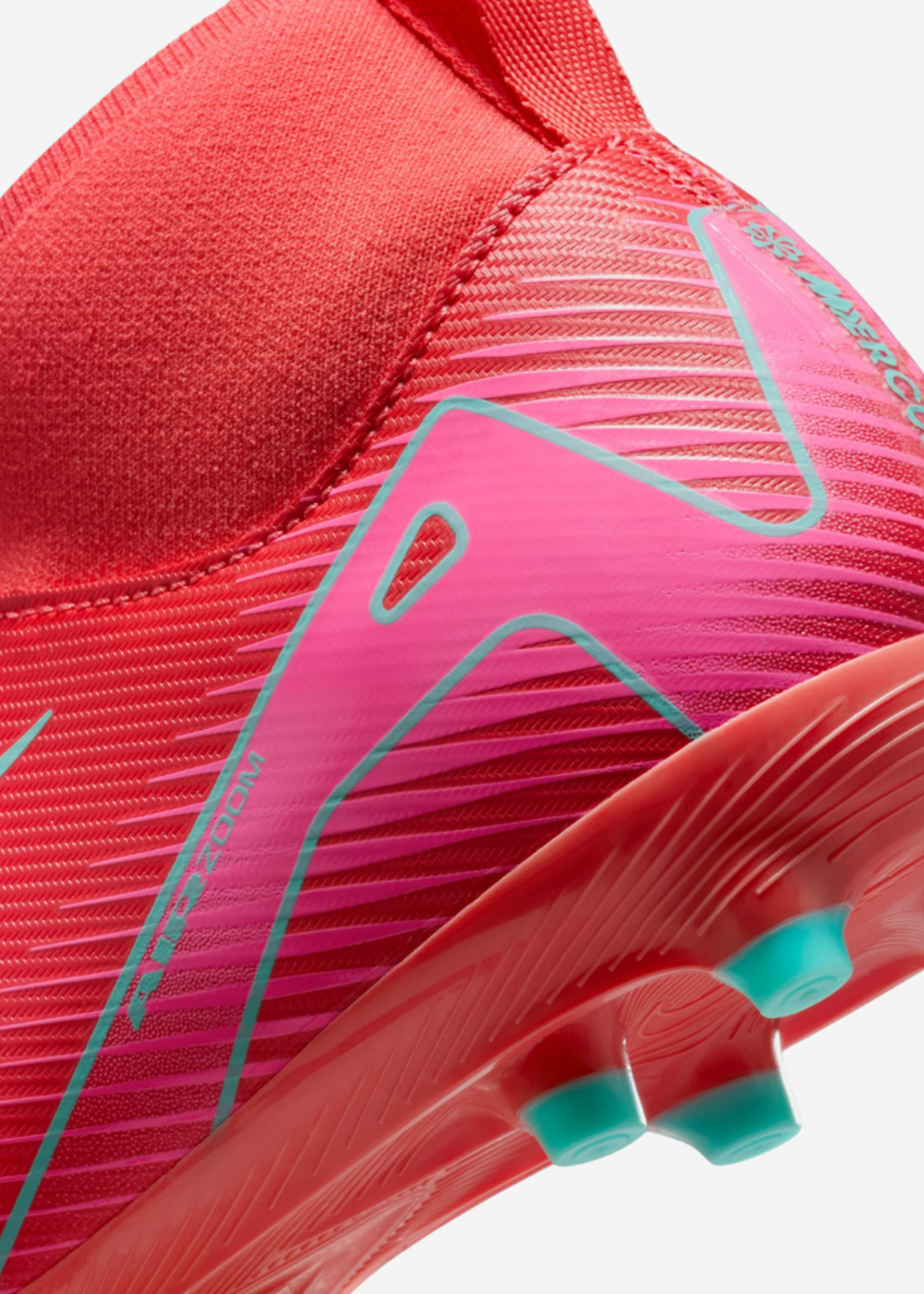 NIKE Nike Jr. Mercurial Superfly 10 Academy EMBER GLOW/AURORA GREEN FQ8304-800