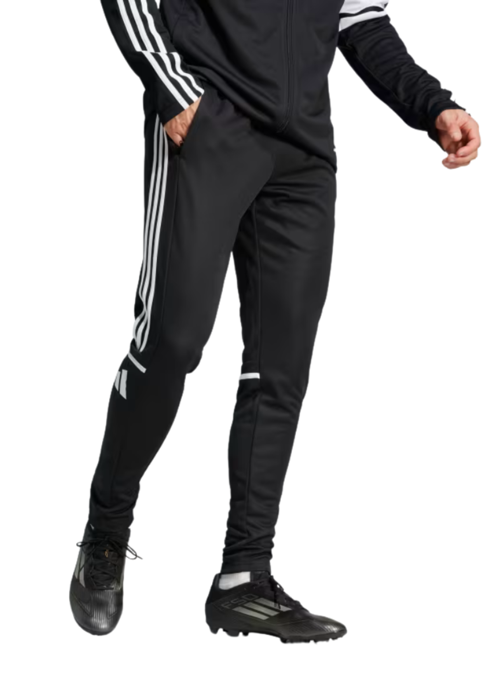 ADIDAS ADIDAS SQ25 TR PANTS BLACK/WHITE JE2782