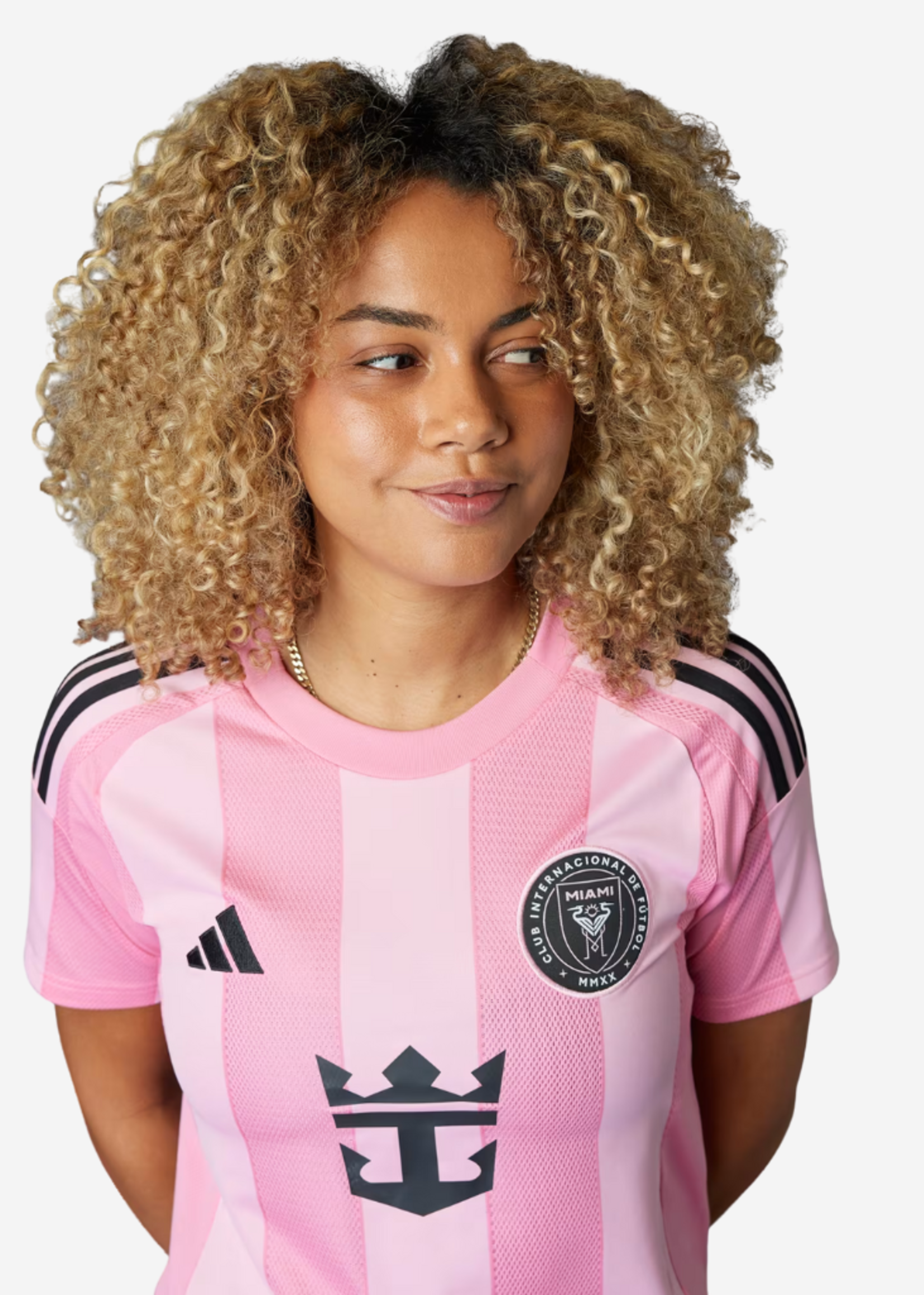 ADIDAS IMCF INTER MIAMI HOME JSY MESSI WOMEN EASPNK JI6815