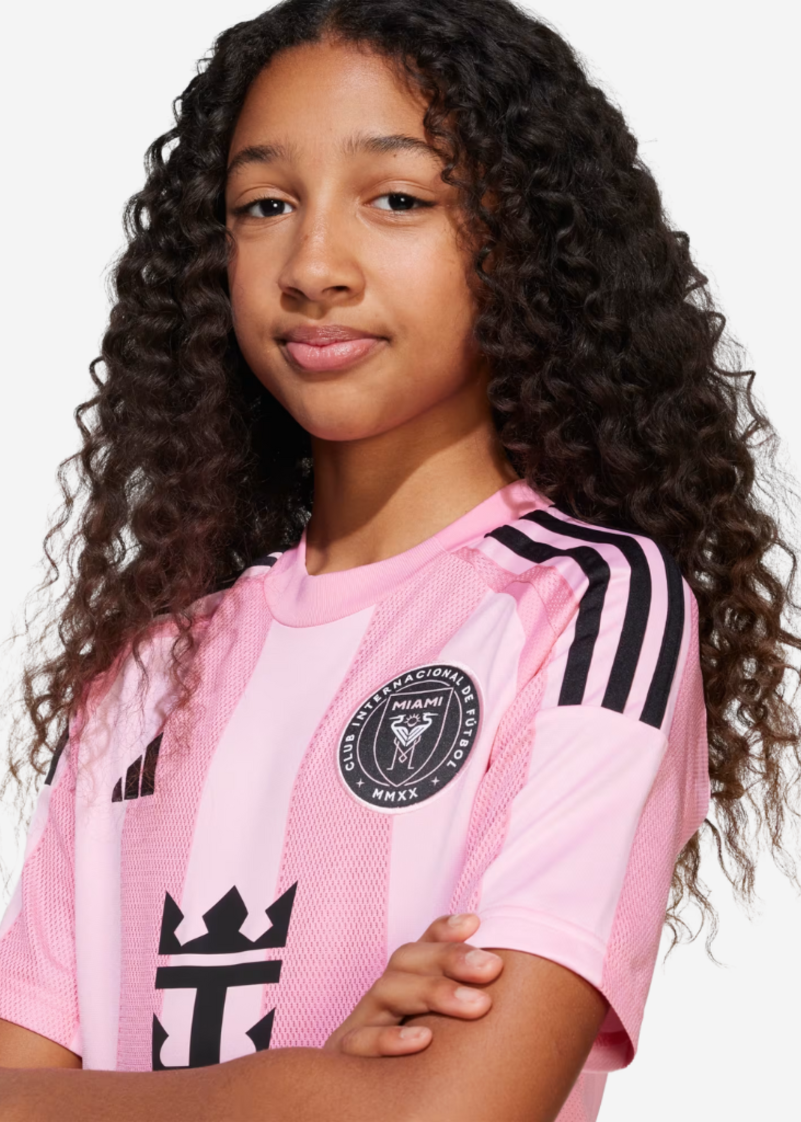 ADIDAS IMCF INTER MIAMI HOME JSY YOUTH MESSI EASPNK JI6816