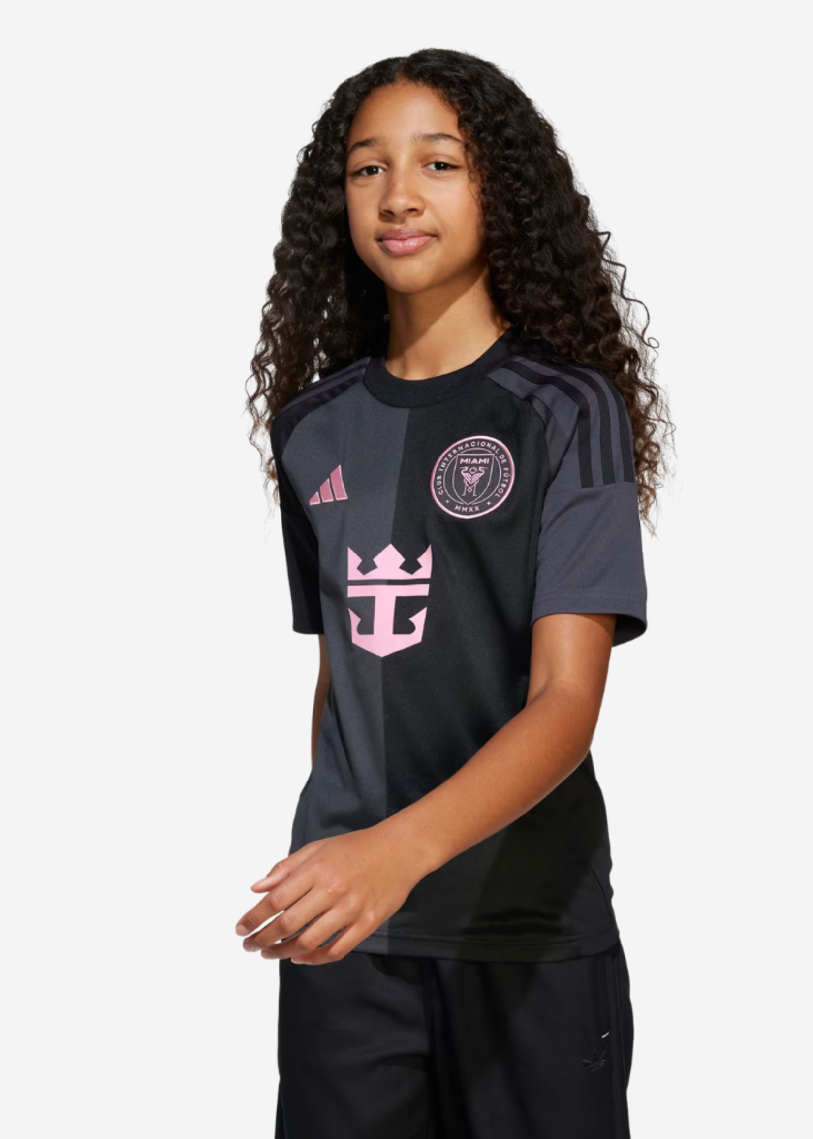 ADIDAS IMCF INTER MIAMI AWAY JSY YOUTH MESSI BLACK JI6820