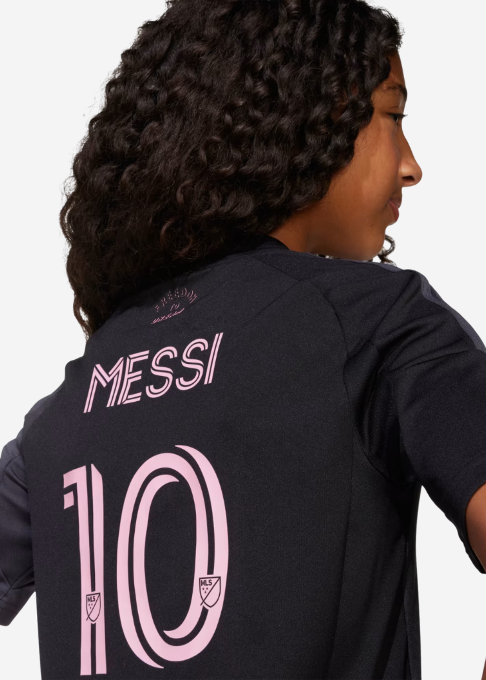 ADIDAS IMCF INTER MIAMI AWAY JSY YOUTH MESSI BLACK JI6820