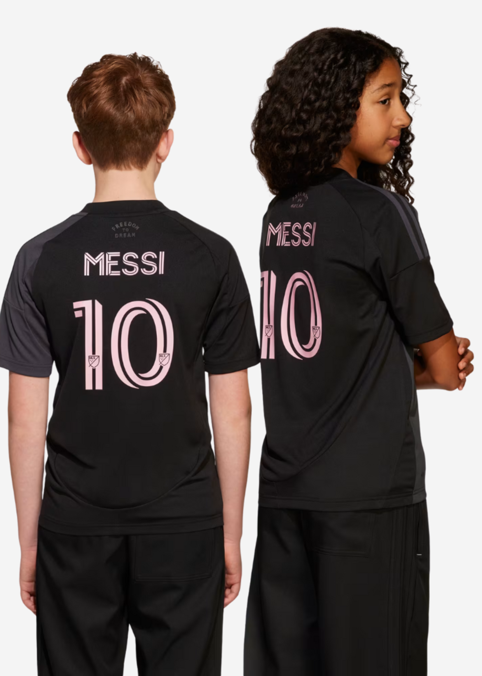 ADIDAS IMCF INTER MIAMI AWAY JSY YOUTH MESSI BLACK JI6820