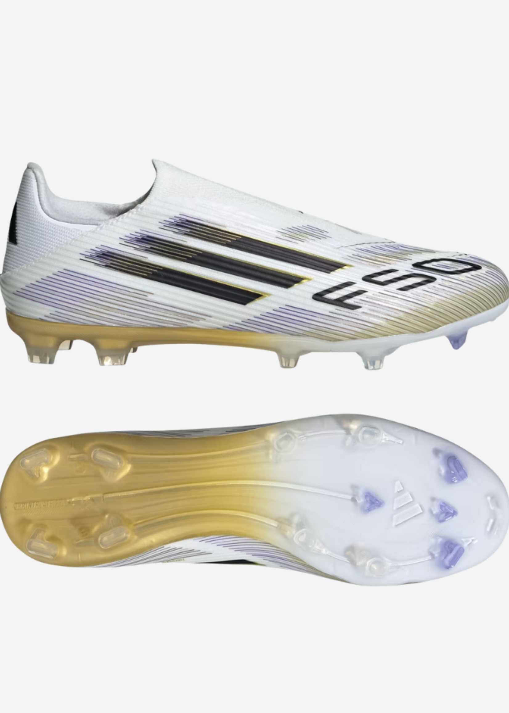 ADIDAS F50 LEAGUE LL FG/MG FTWWHT/CBLACK/GOLDMT JH7736