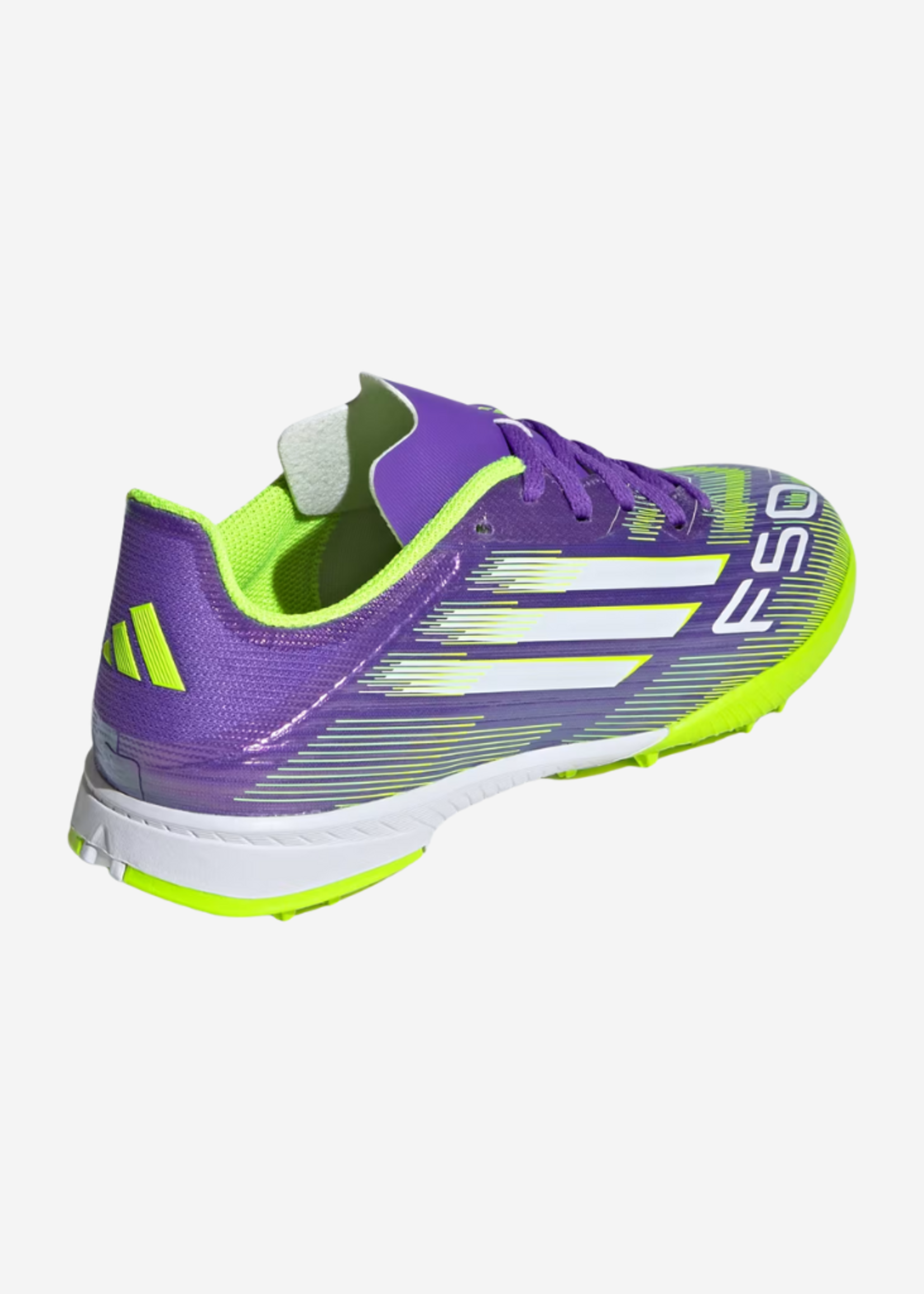 ADIDAS F50 LEAGUE TF J PURRUS/WHT/LUCLEM JI0000