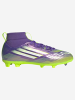 ADIDAS F50 LEAGUE FG/MG MID J PURRUS/WHT/LUCLEM JI3547