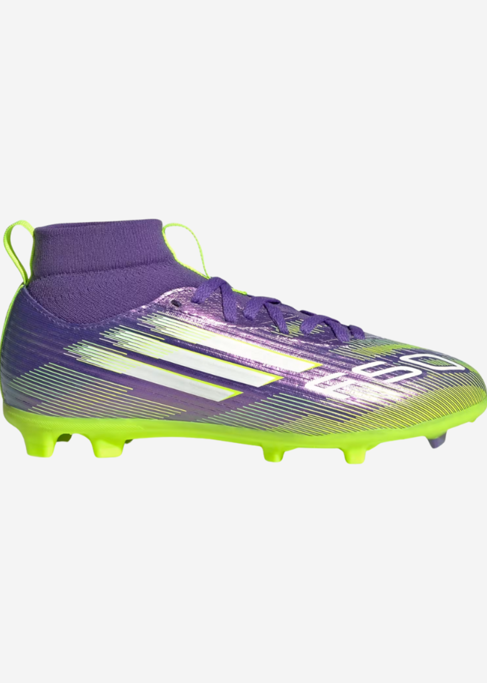 ADIDAS F50 LEAGUE FG/MG MID J PURRUS/WHT/LUCLEM JI3547