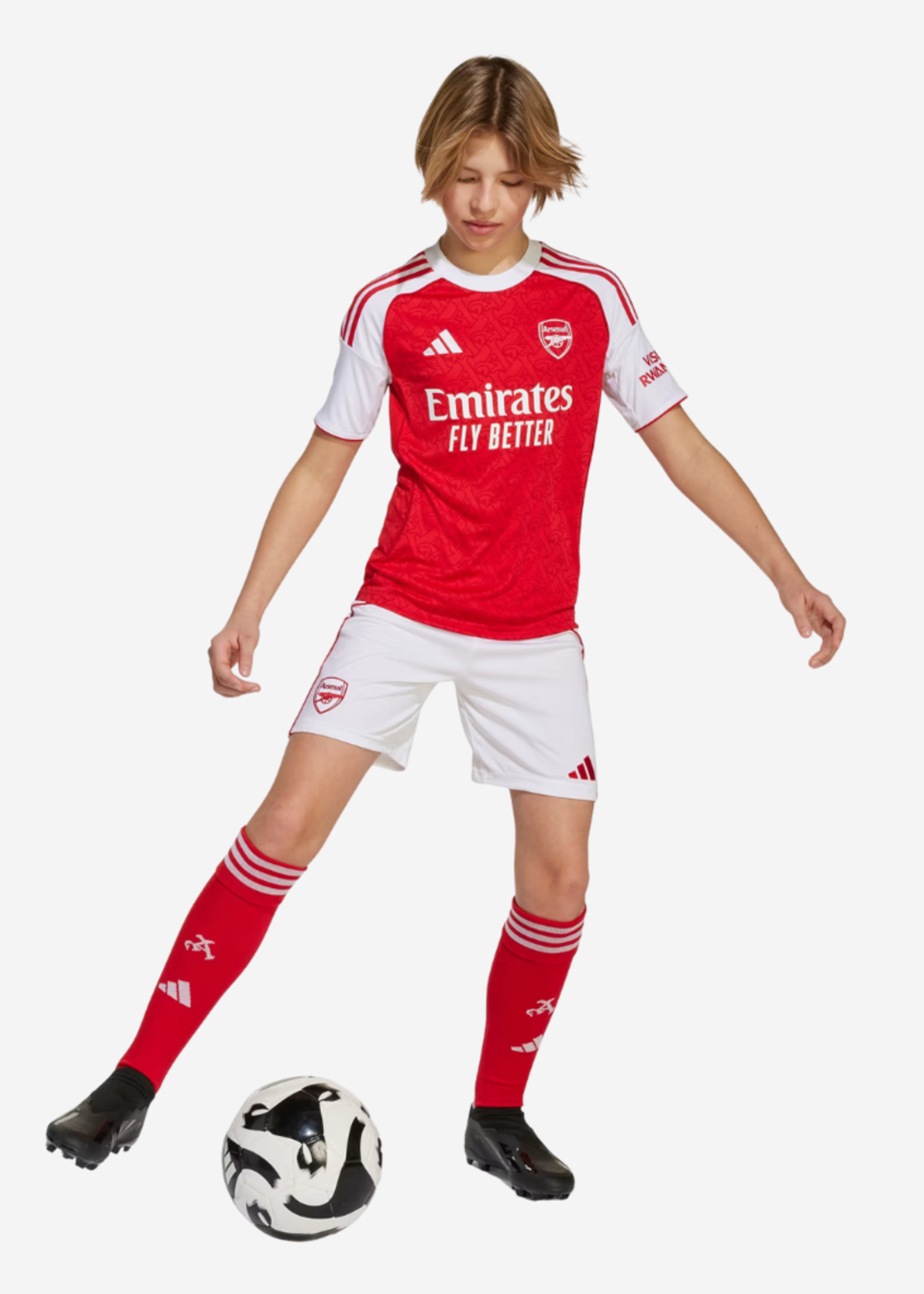 ADIDAS AFC ARSENAL HOME JSY YOUTH BETSCA/WHITE JI9533