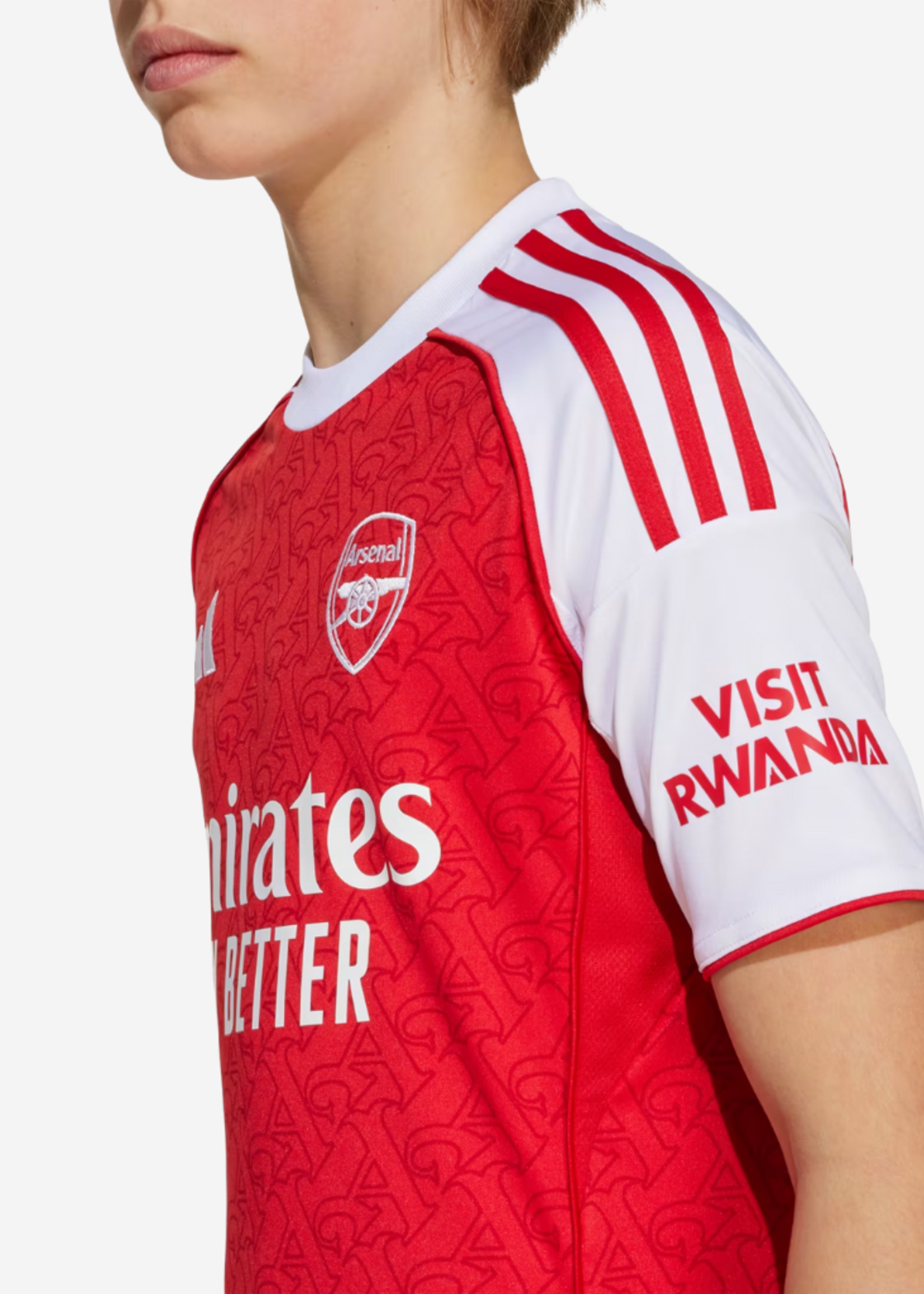 ADIDAS AFC ARSENAL HOME JSY YOUTH BETSCA/WHITE JI9533