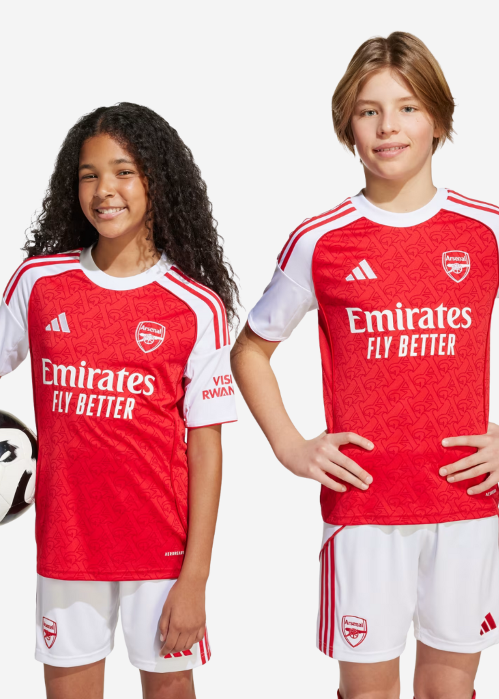 ADIDAS AFC ARSENAL HOME JSY YOUTH BETSCA/WHITE JI9533