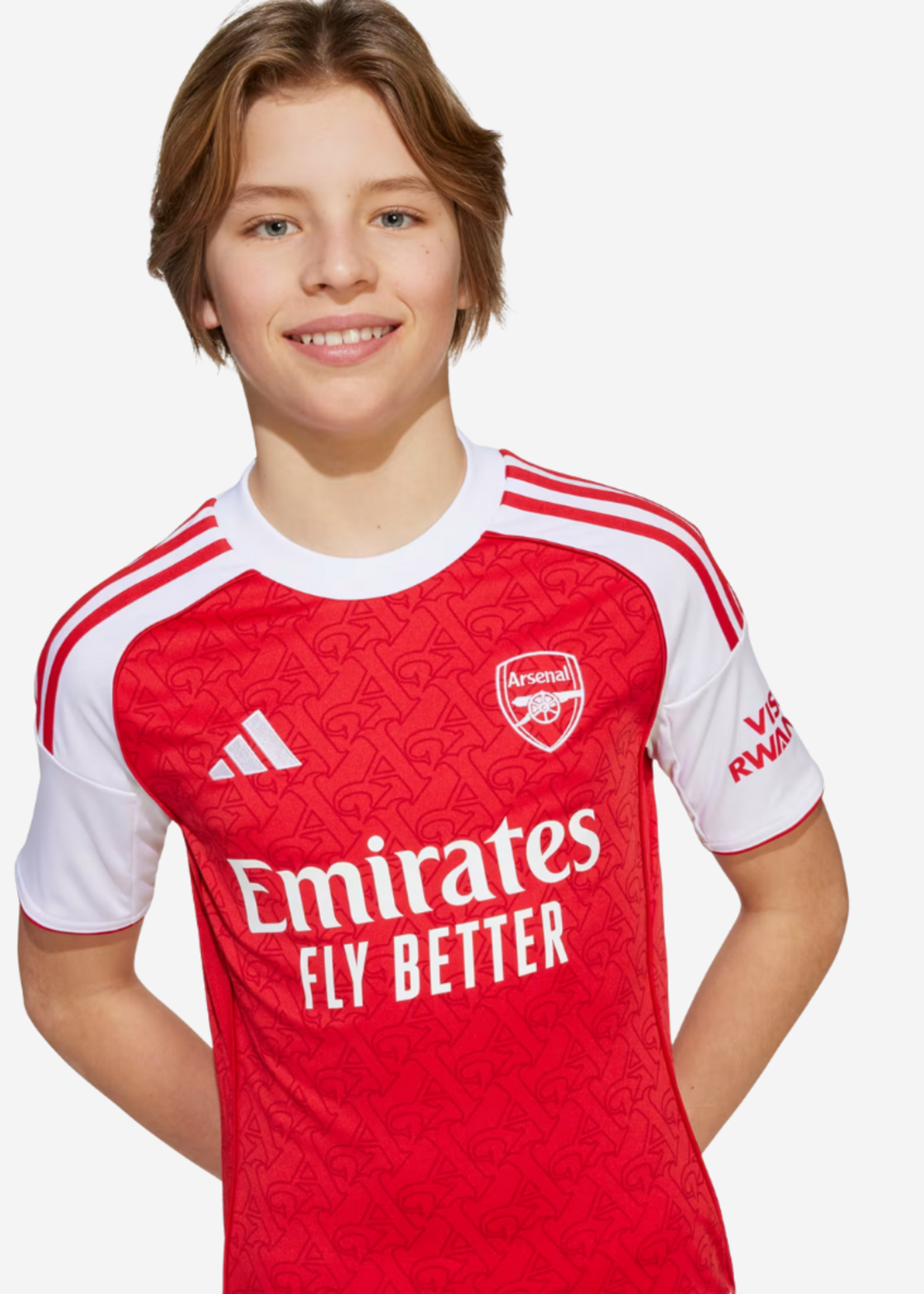 ADIDAS AFC ARSENAL HOME JSY YOUTH BETSCA/WHITE JI9533