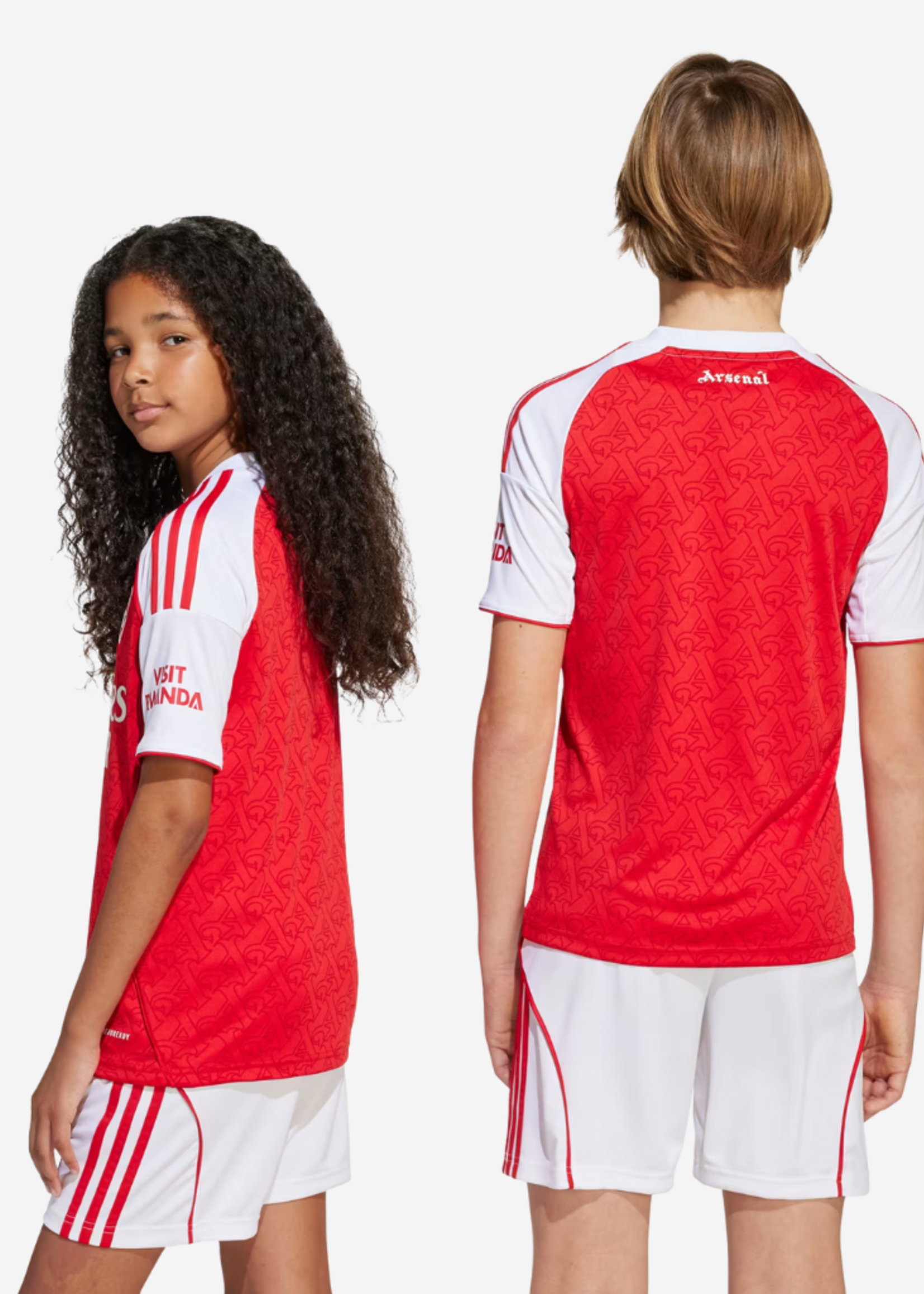 ADIDAS AFC ARSENAL HOME JSY YOUTH BETSCA/WHITE JI9533