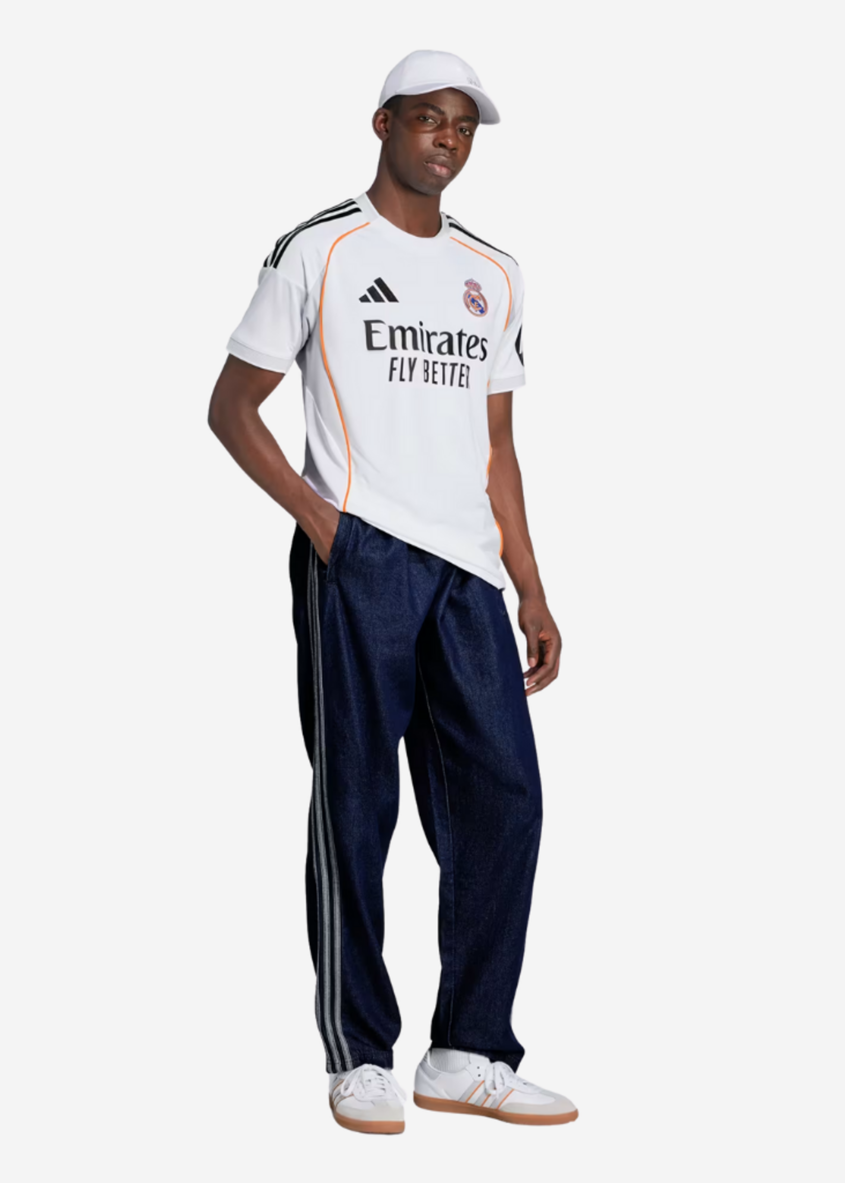 ADIDAS REAL MADRID HOME JSY WHITE JJ1931