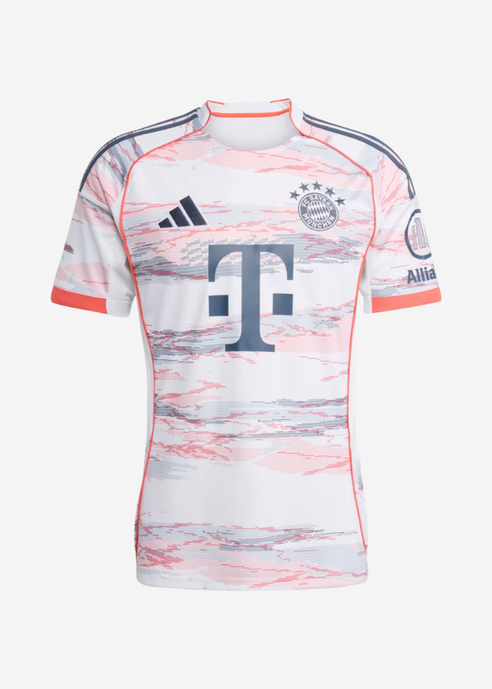ADIDAS FCB BAYERN AWAY JSY WHITE JJ2143