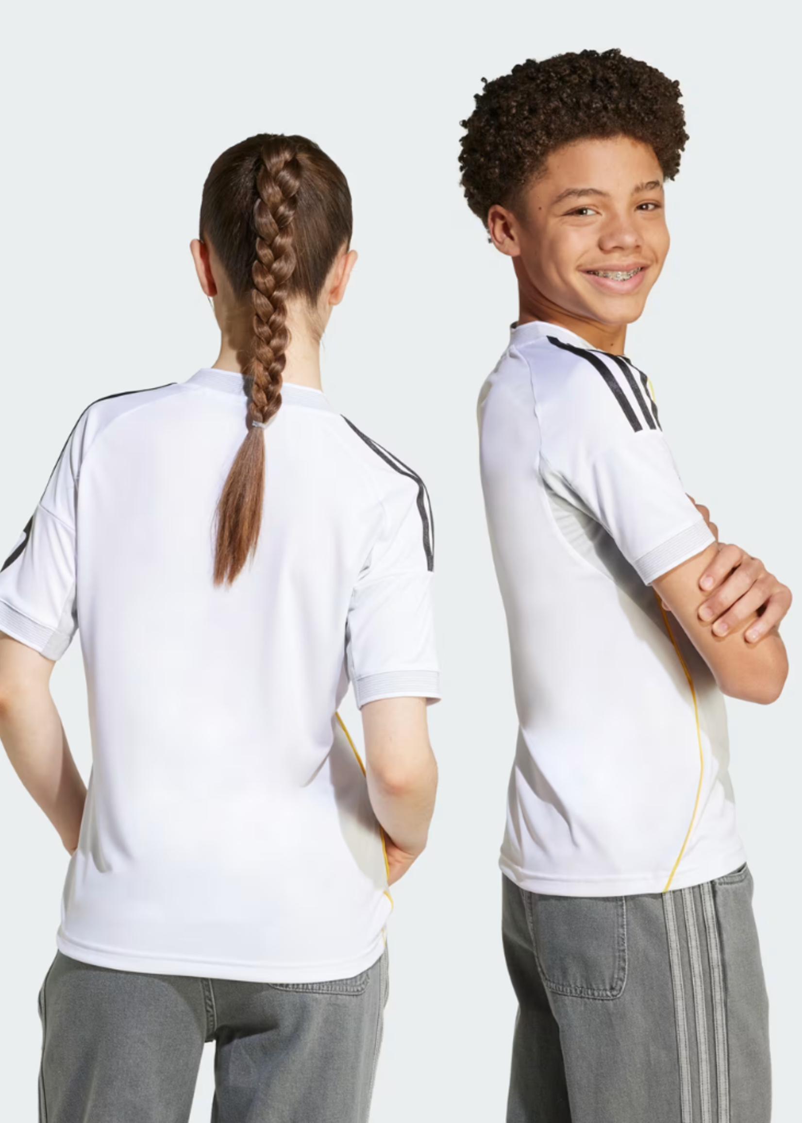 ADIDAS REAL MADRID HOME JSY YOUTH WHITE JN8887
