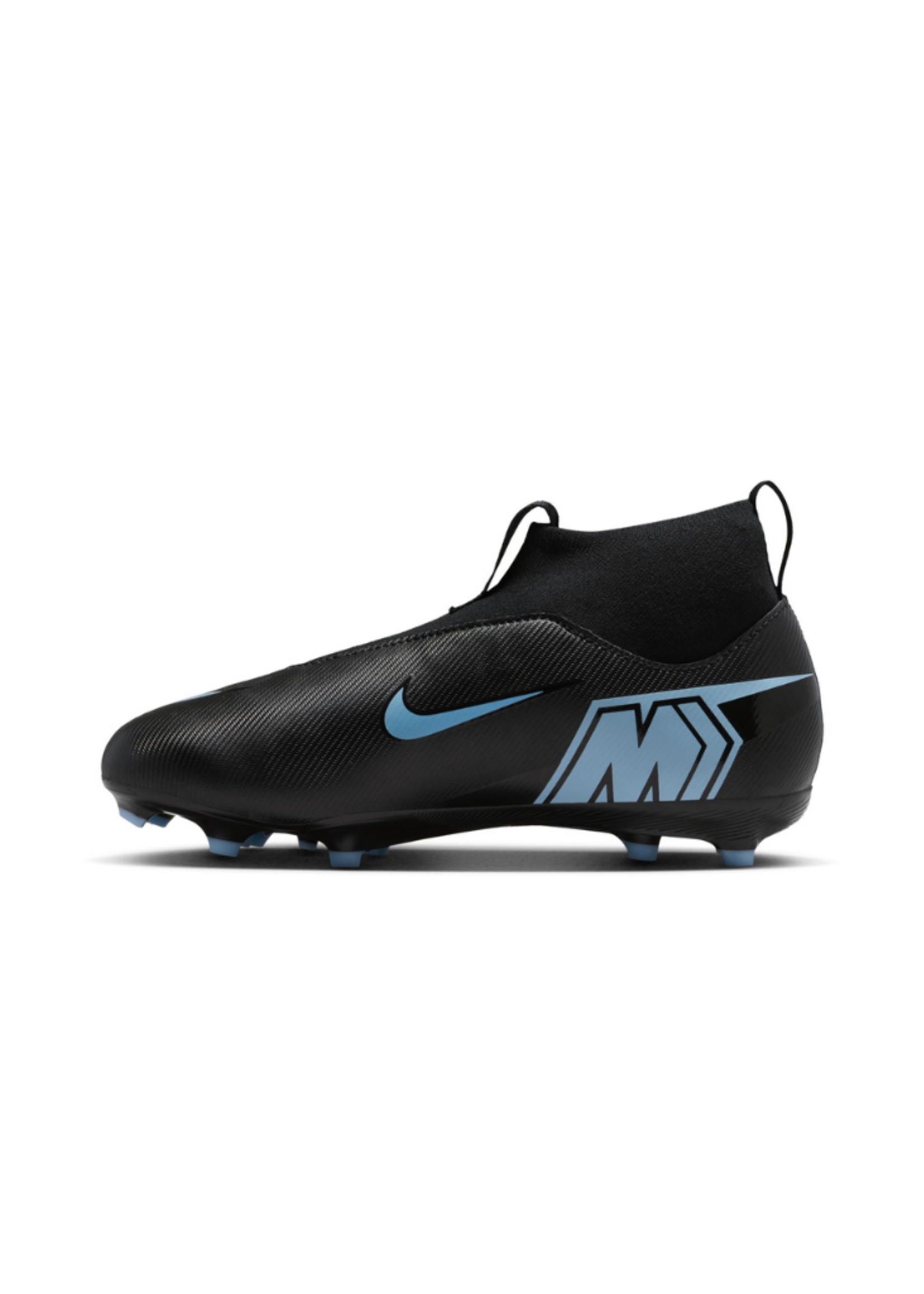 NIKE Nike Jr. Mercurial Superfly 10 Academy FG BLACK/ICE BLUE FQ8304-001