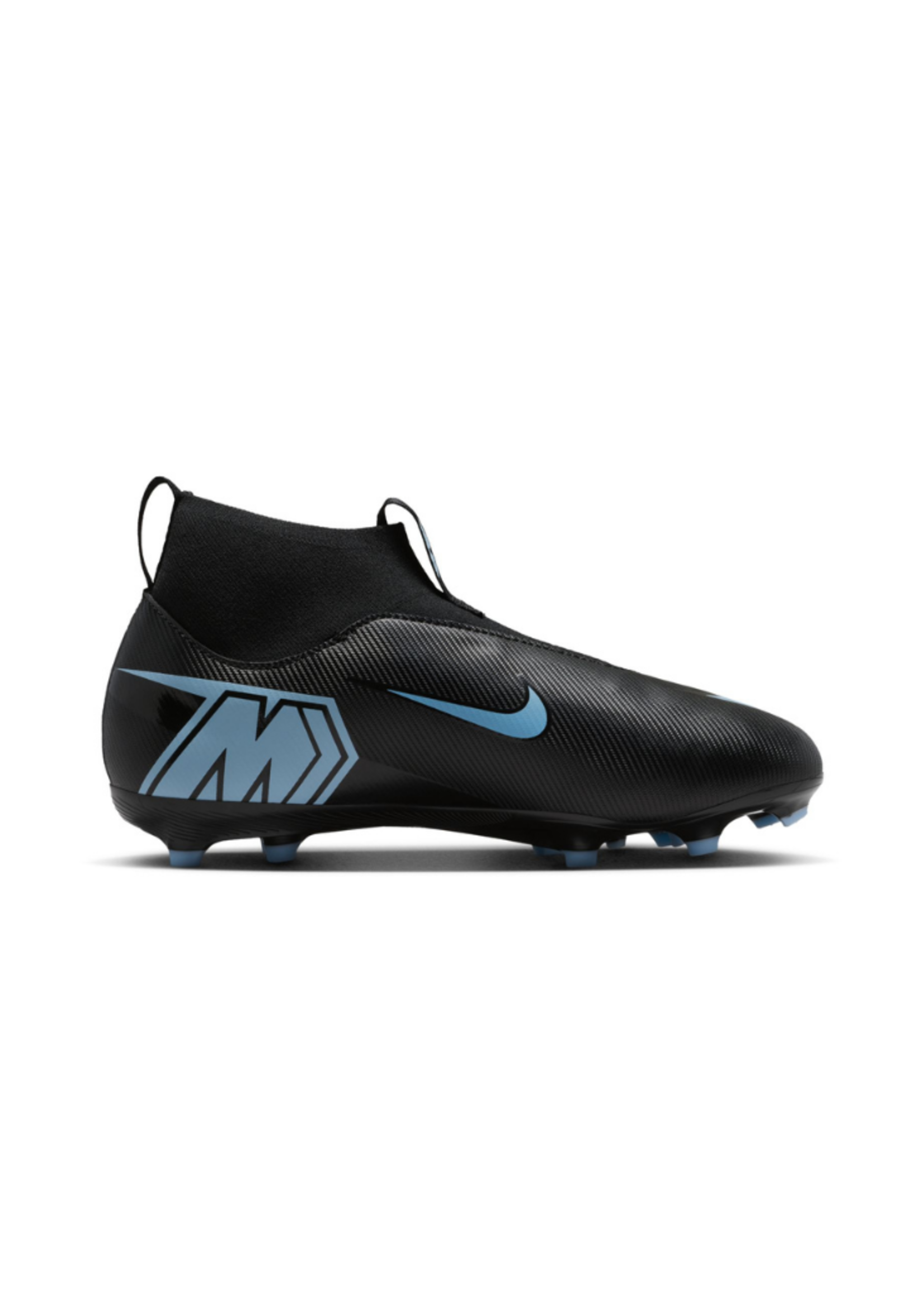 NIKE Nike Jr. Mercurial Superfly 10 Academy FG BLACK/ICE BLUE FQ8304-001