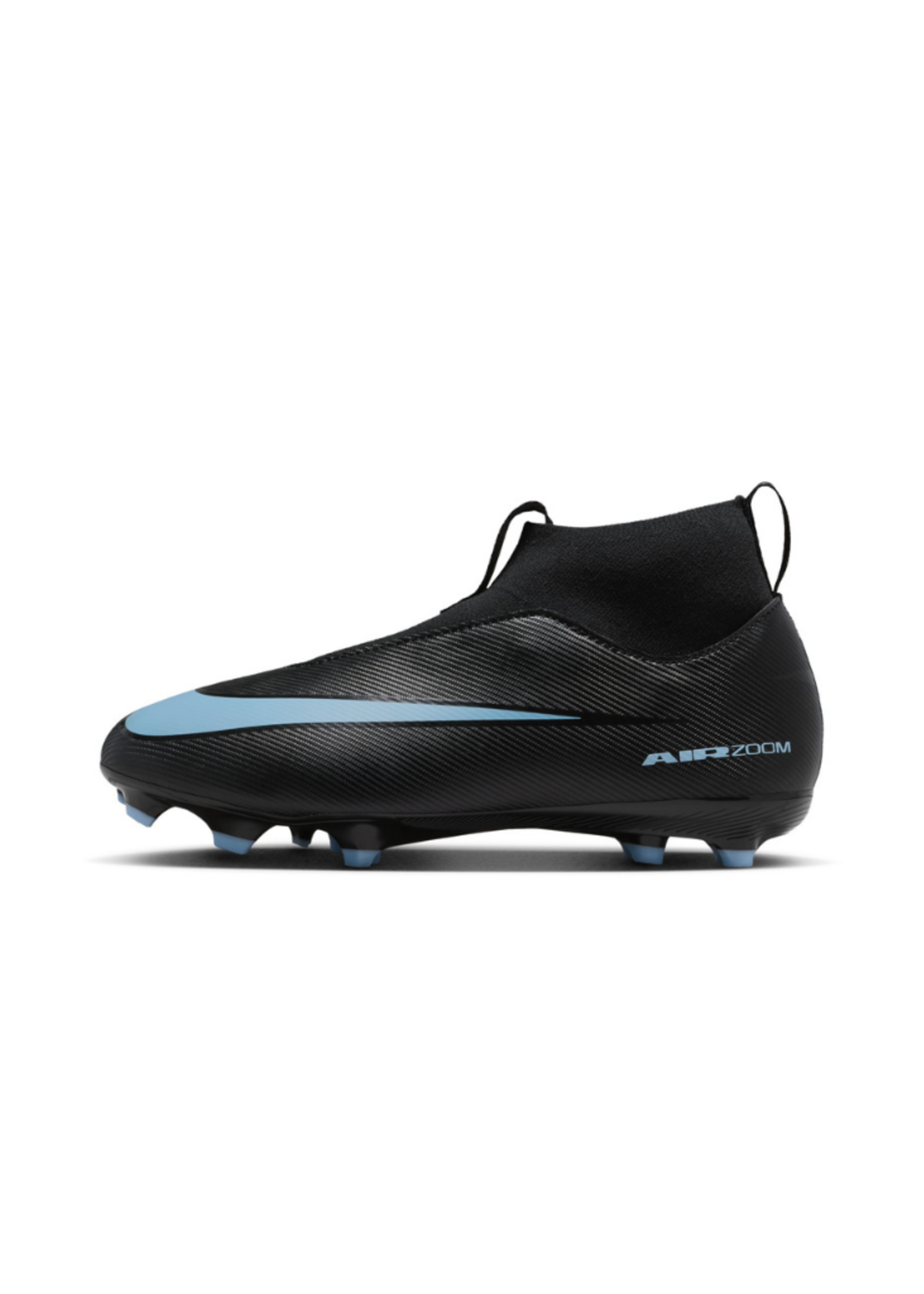NIKE Nike Jr. Mercurial Superfly 10 Academy FG BLACK/ICE BLUE FQ8304-001