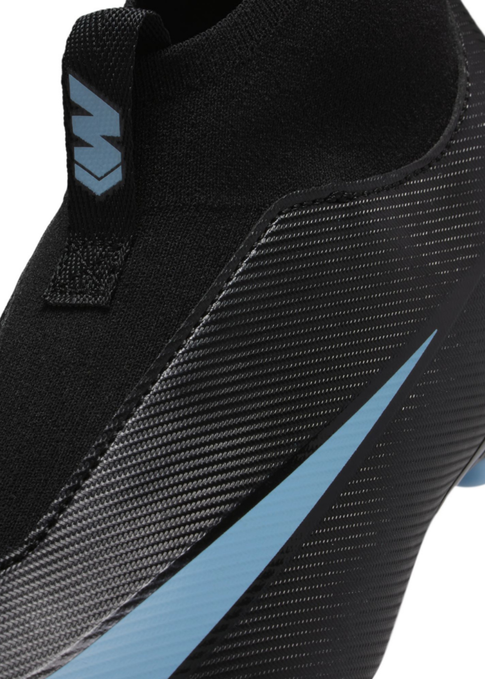 NIKE Nike Jr. Mercurial Superfly 10 Academy FG BLACK/ICE BLUE FQ8304-001