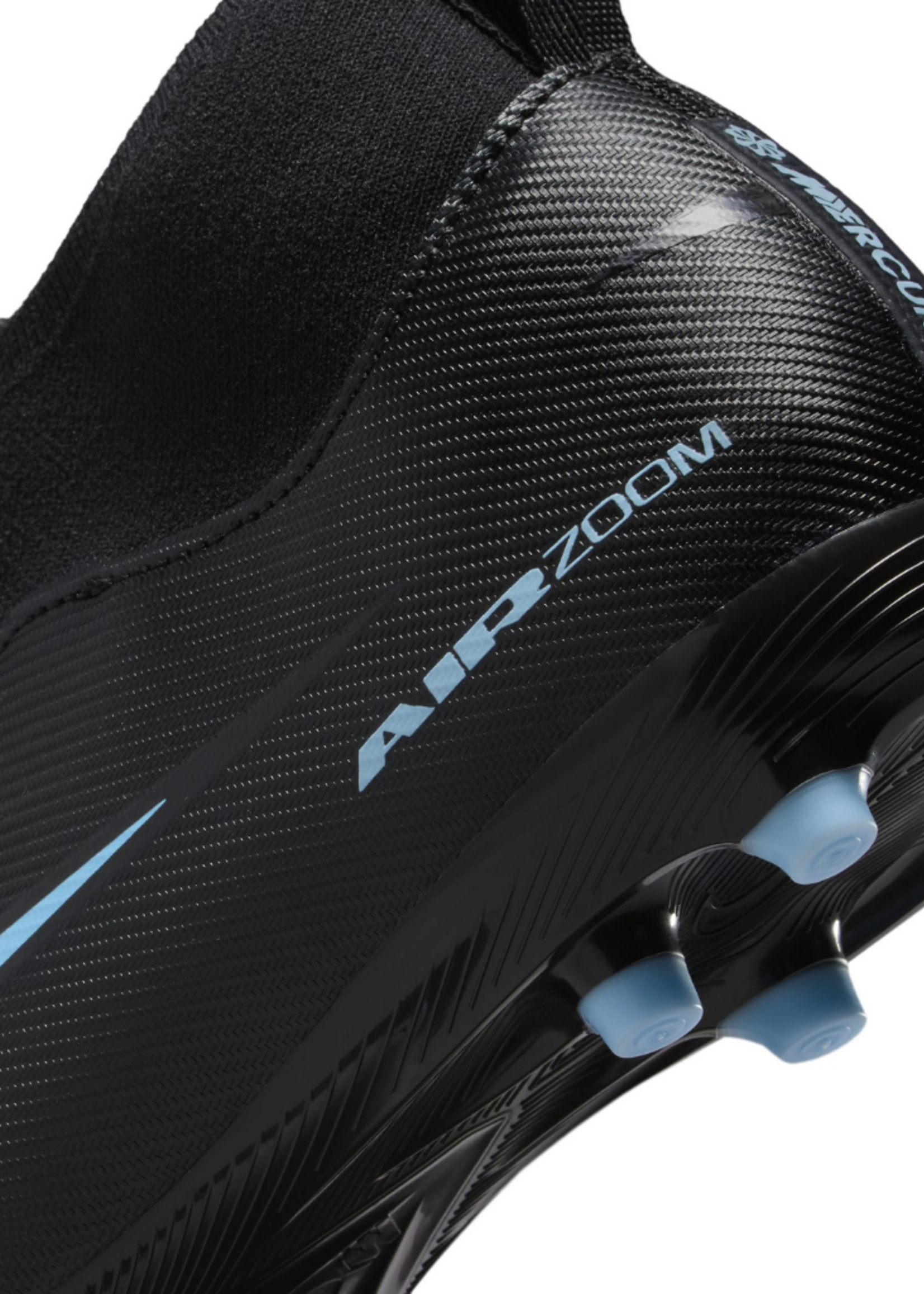 NIKE Nike Jr. Mercurial Superfly 10 Academy FG BLACK/ICE BLUE FQ8304-001