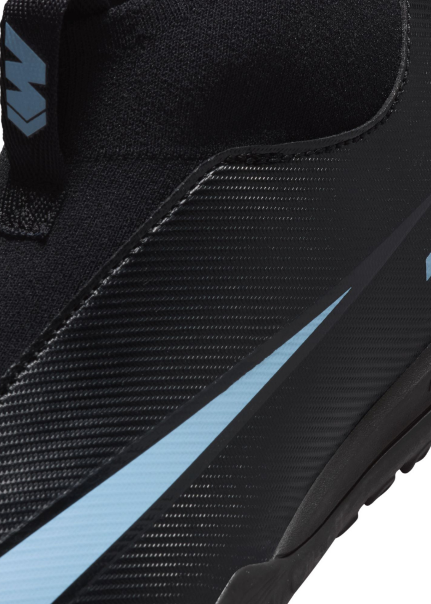 NIKE Nike Jr. Mercurial Superfly 10 Academy TF BLACK/ICE BLUE FQ8310-001