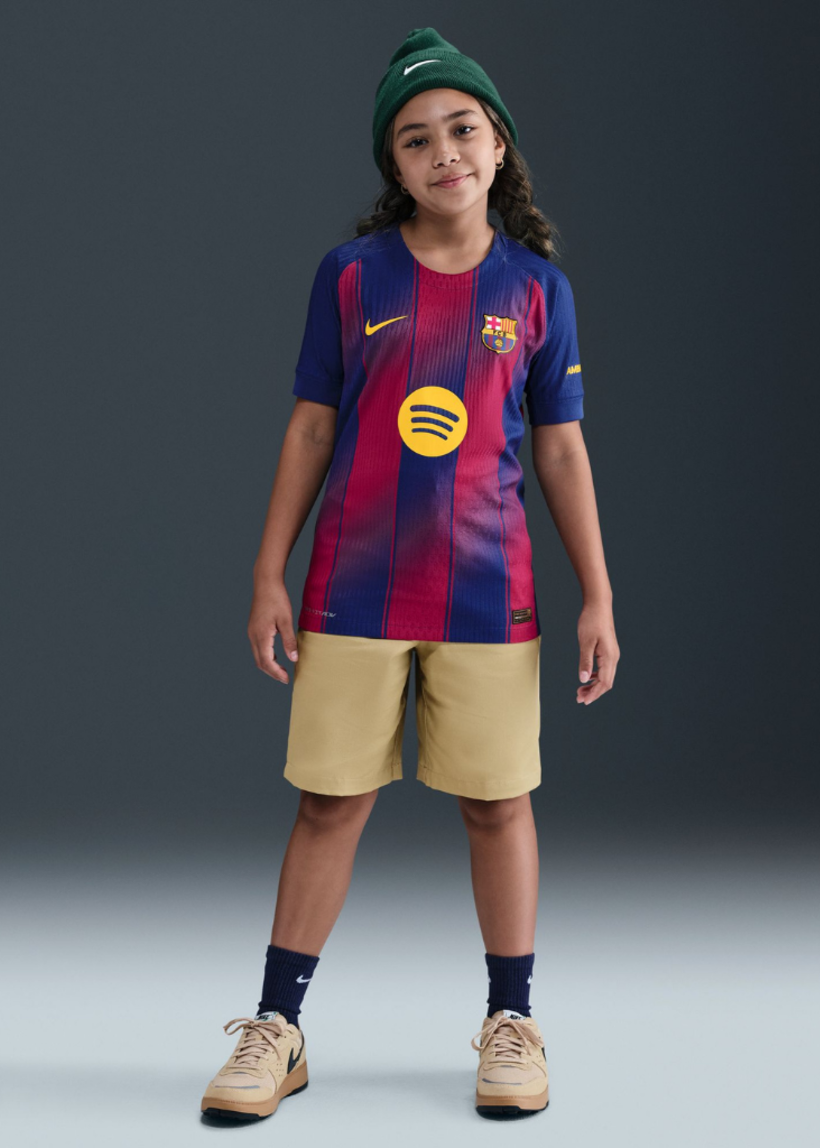 NIKE FC Barcelona 2025/26 Match Home JSY KIDS HJ5216-456