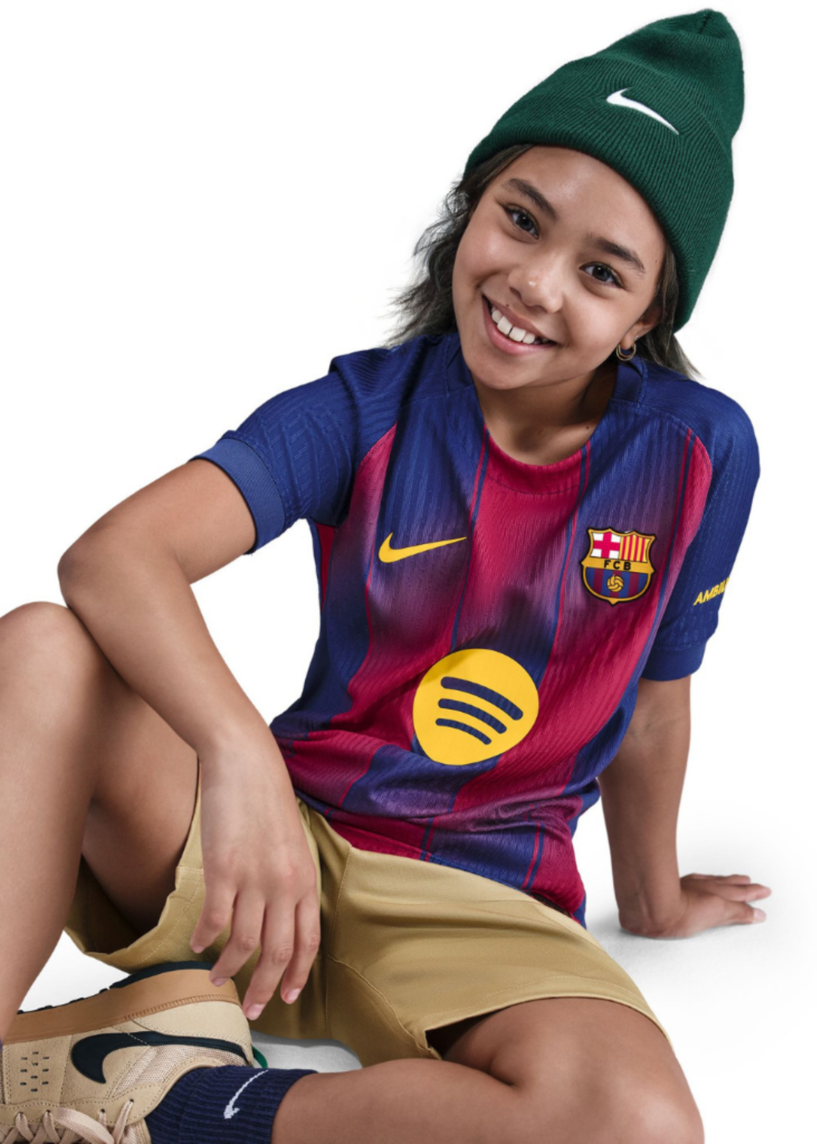 NIKE FC Barcelona 2025/26 Match Home JSY KIDS HJ5216-456