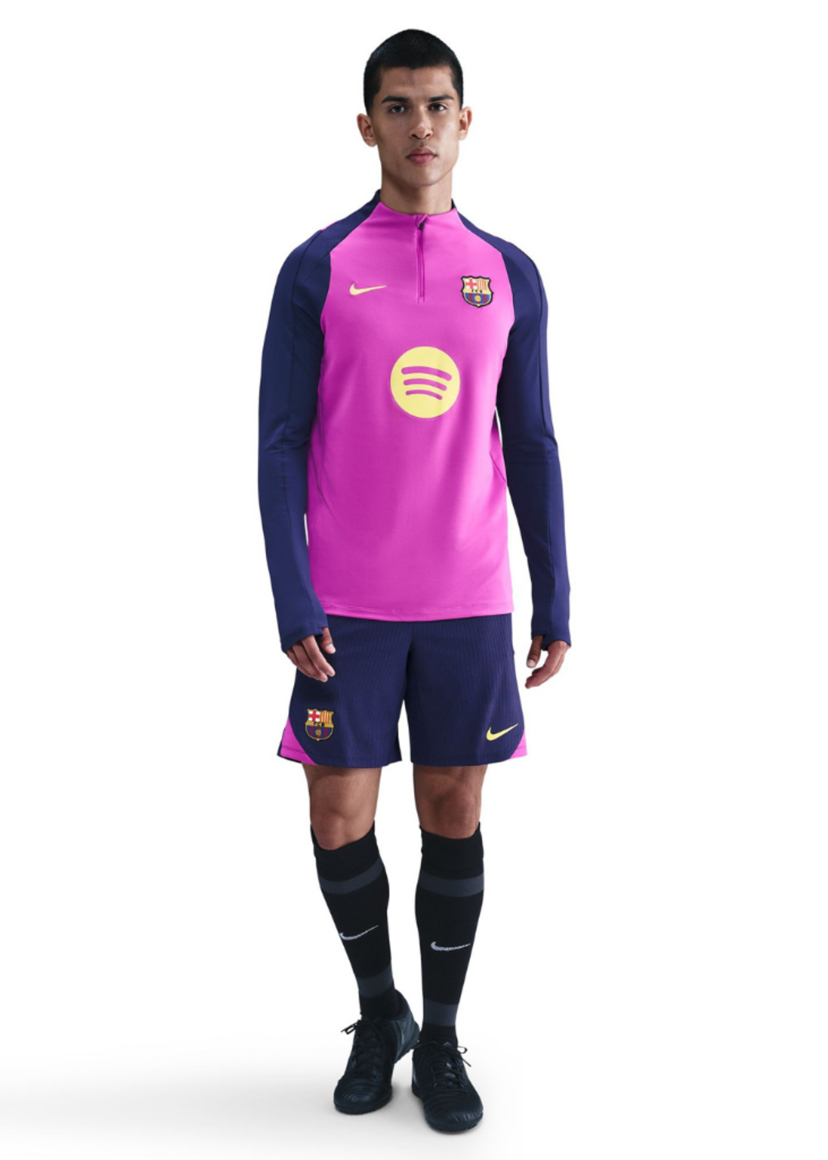 NIKE FC Barcelona Strike TOP PURPLE/GOLD HJ7774-552