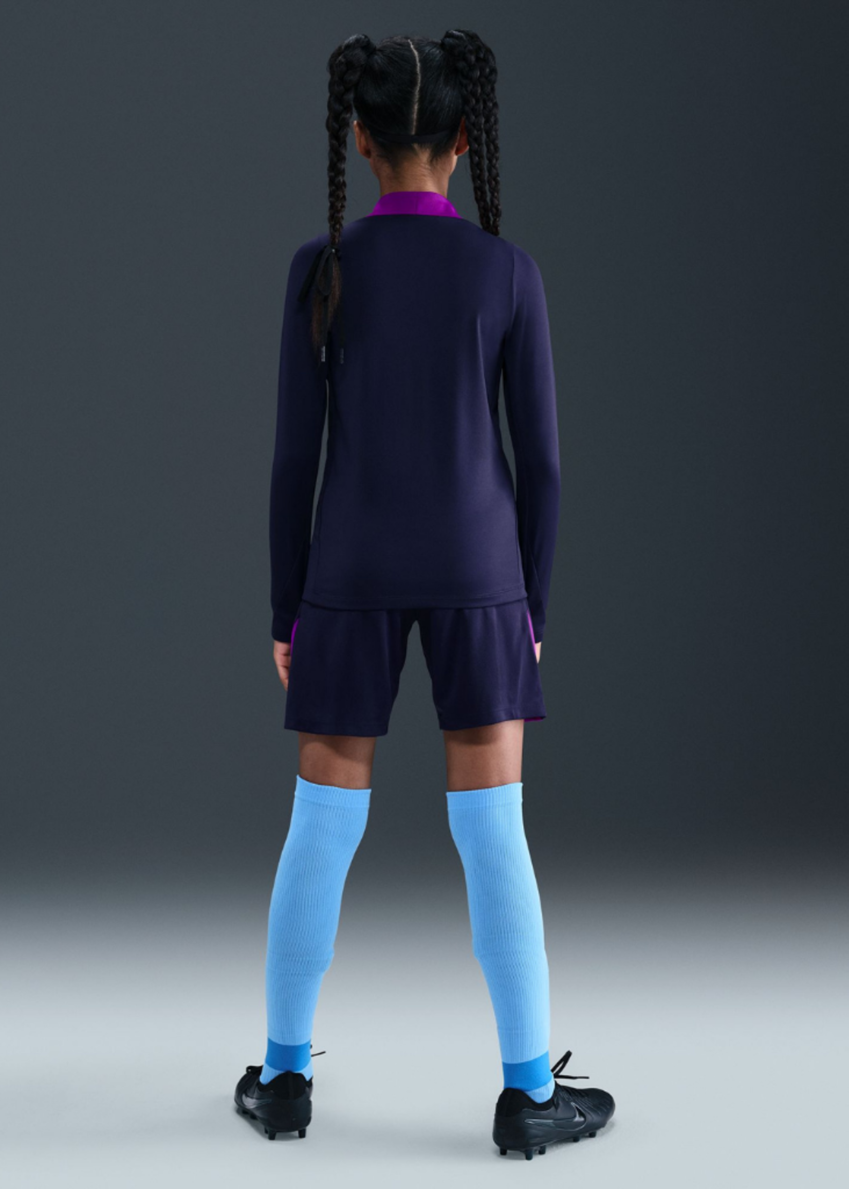 NIKE FC Barcelona Strike TOP KIDS PURPLE/GOLD HJ7844-597