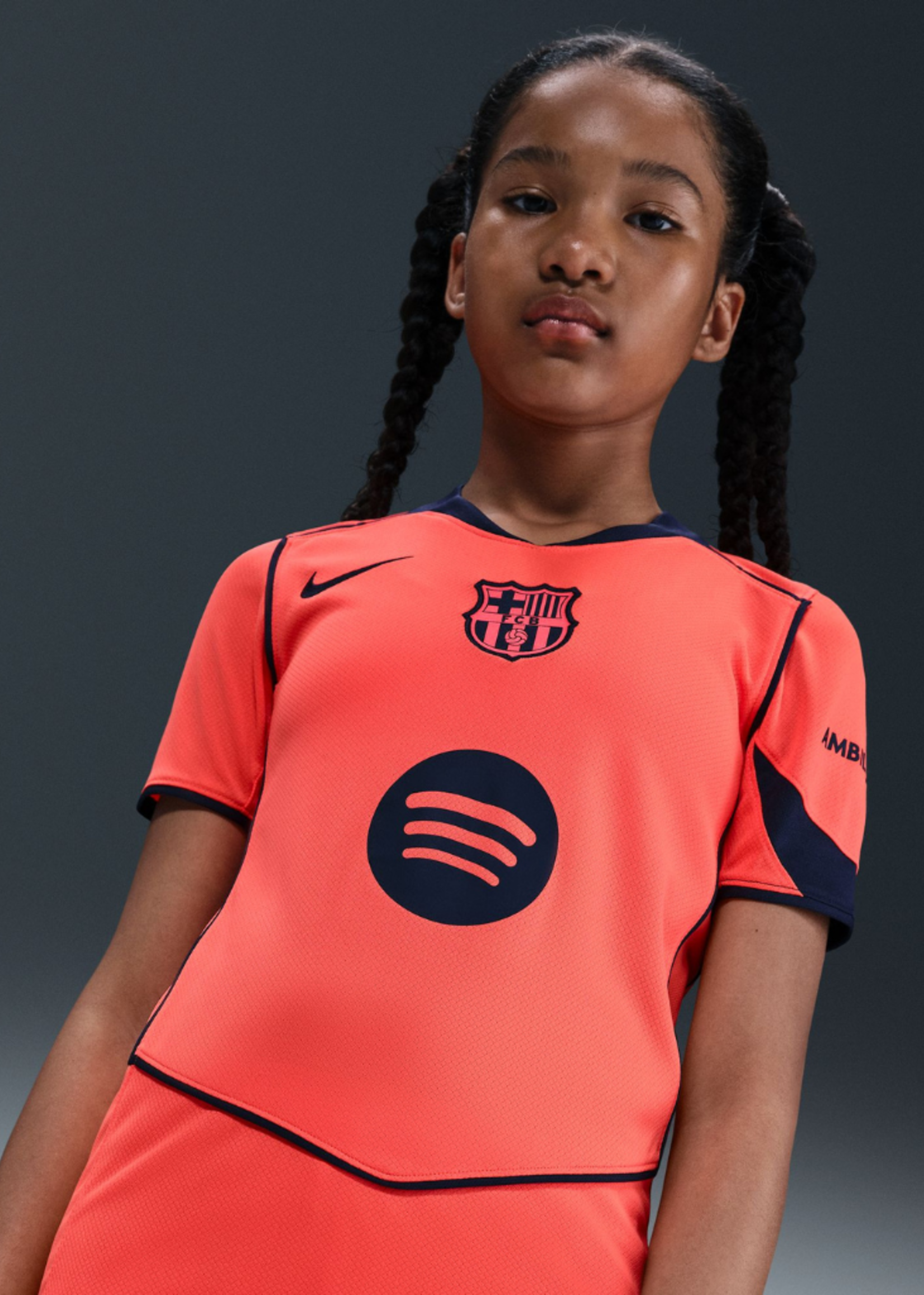 NIKE FC Barcelona 2025/26 Third JSY MANGO KIDS HM4122-855