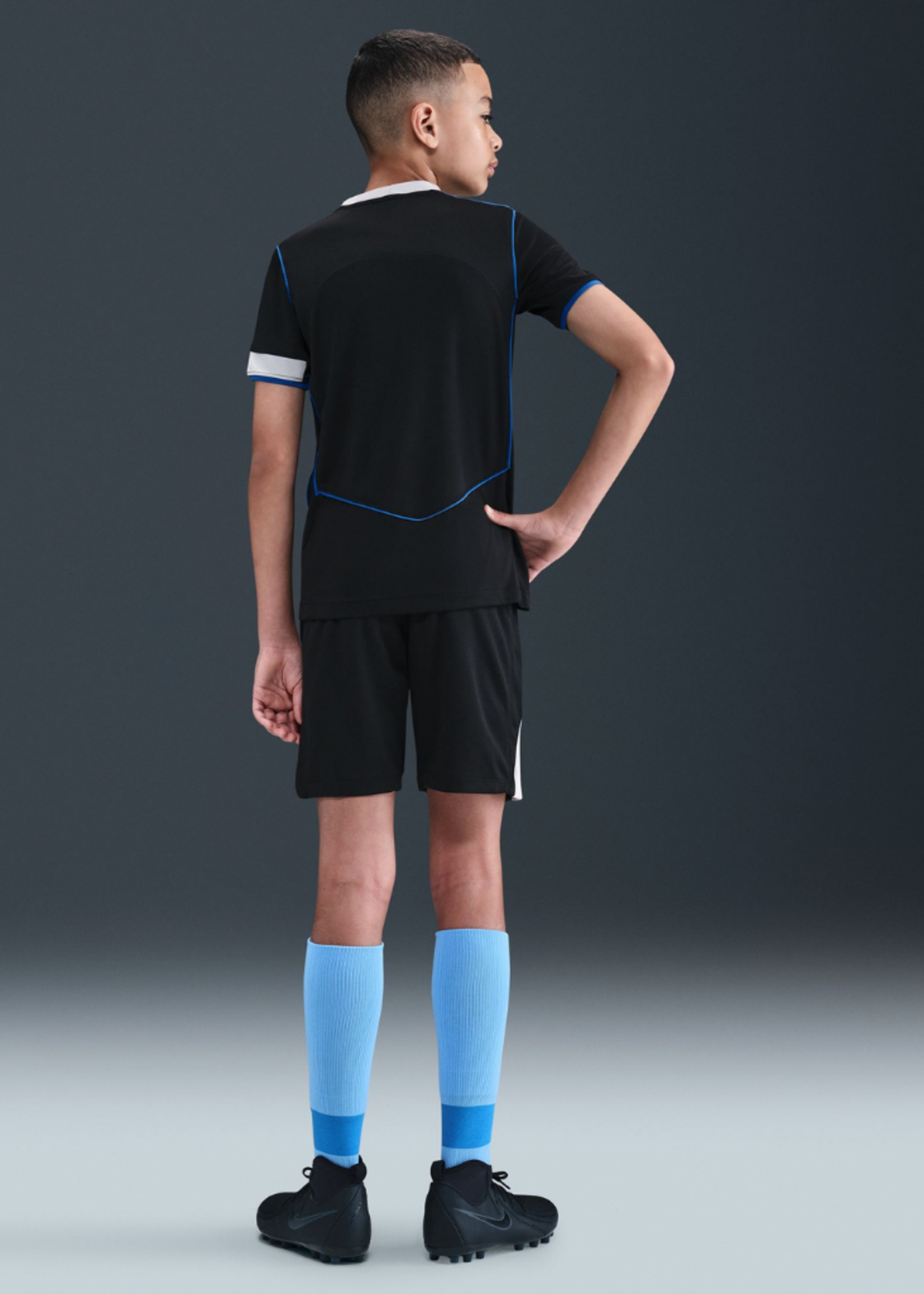 NIKE Chelsea FC 2025/26 Third KIDS BLACK/SILVER HM4123-011