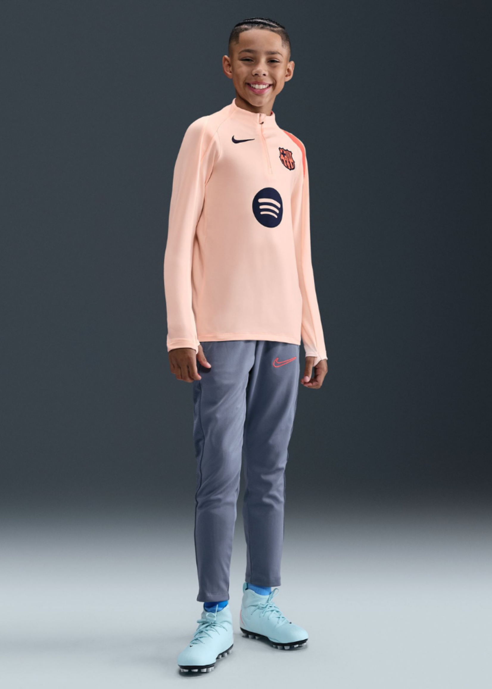 NIKE FC Barcelona Strike TOP Third KIDS MANGO HM4154-808