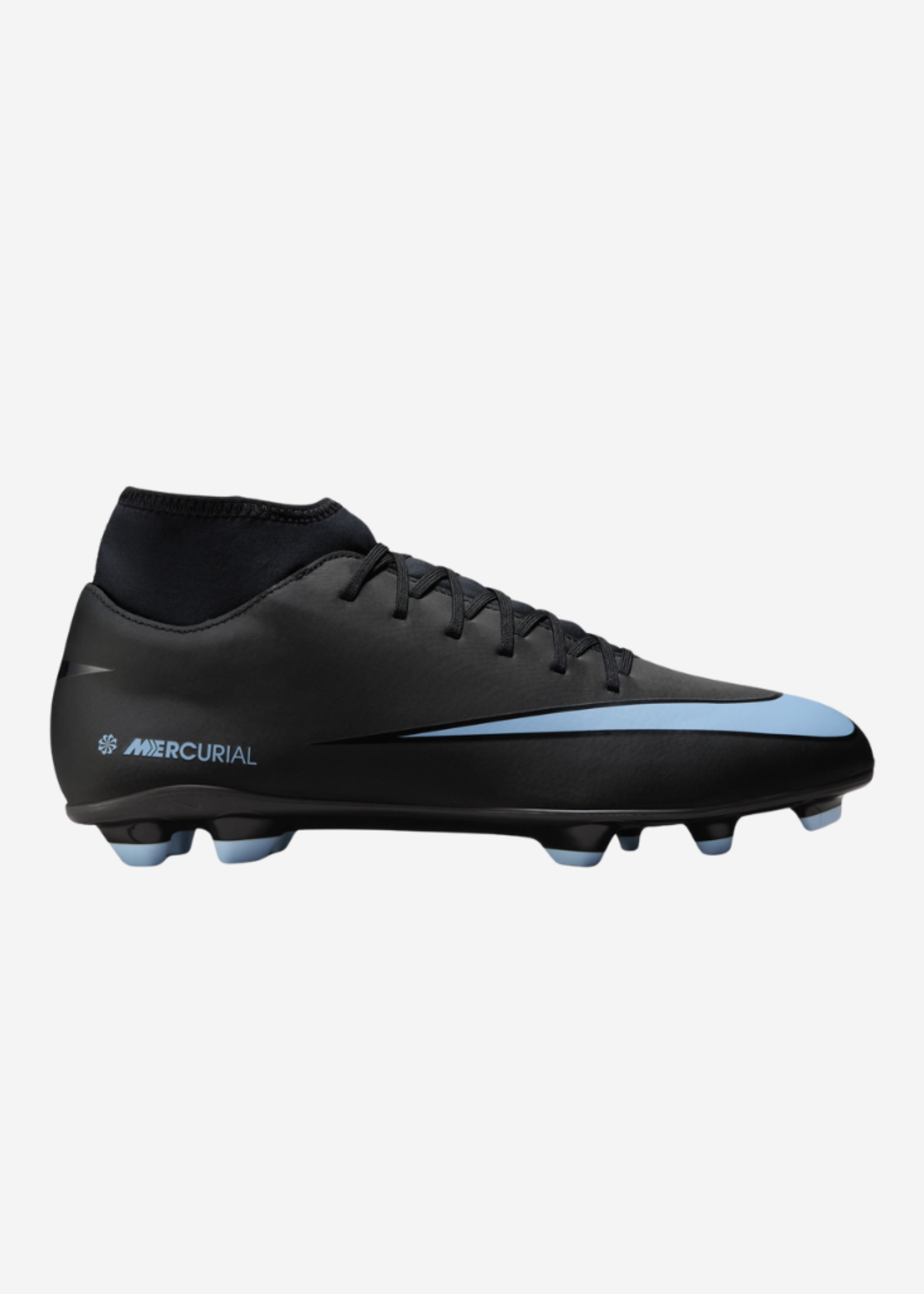 NIKE Nike Mercurial Superfly 10 Club FG BLACK/ICE BLUE FQ8314-001