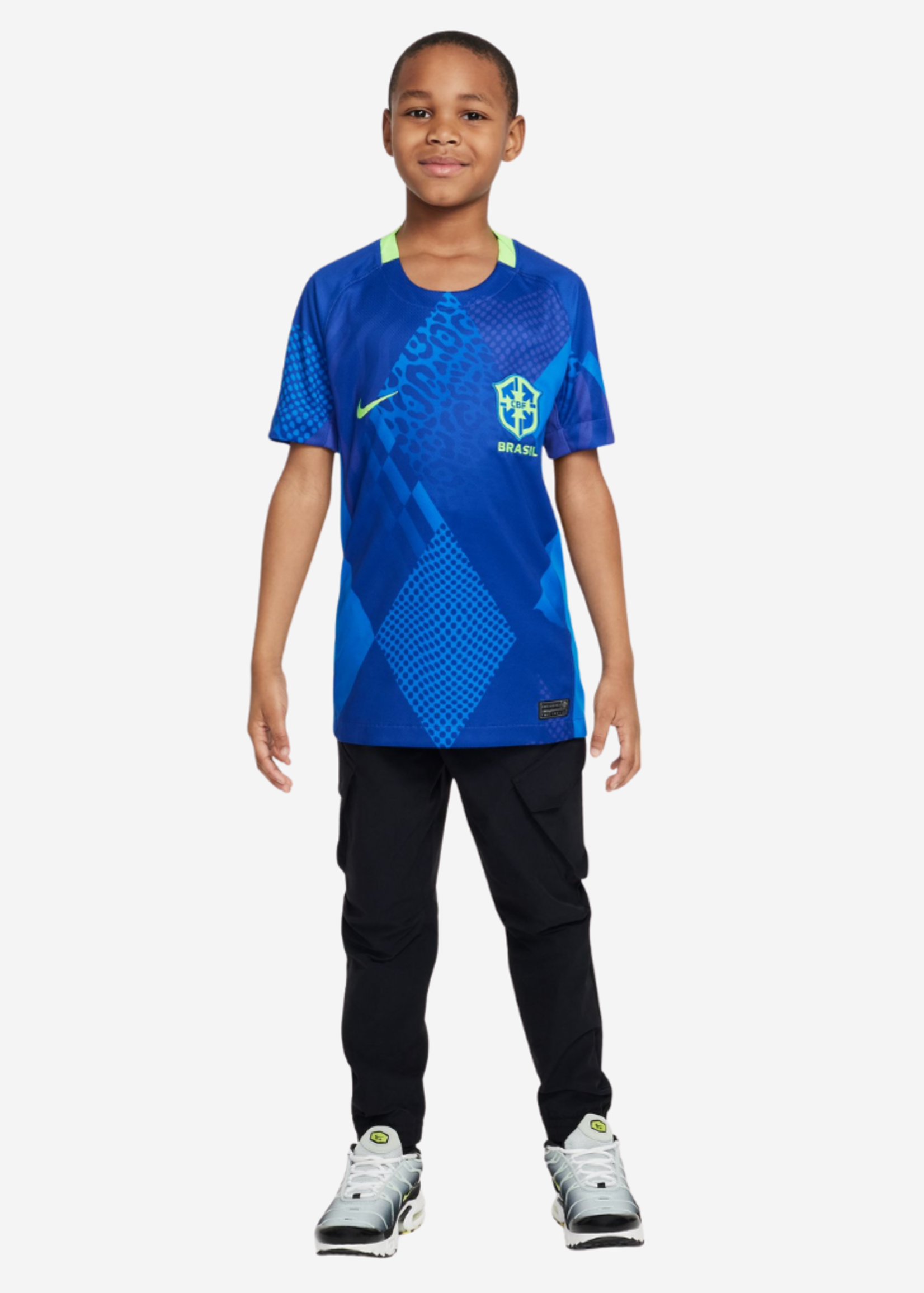 NIKE Brazil 2025 Away WT JSY KIDS FZ9195-458
