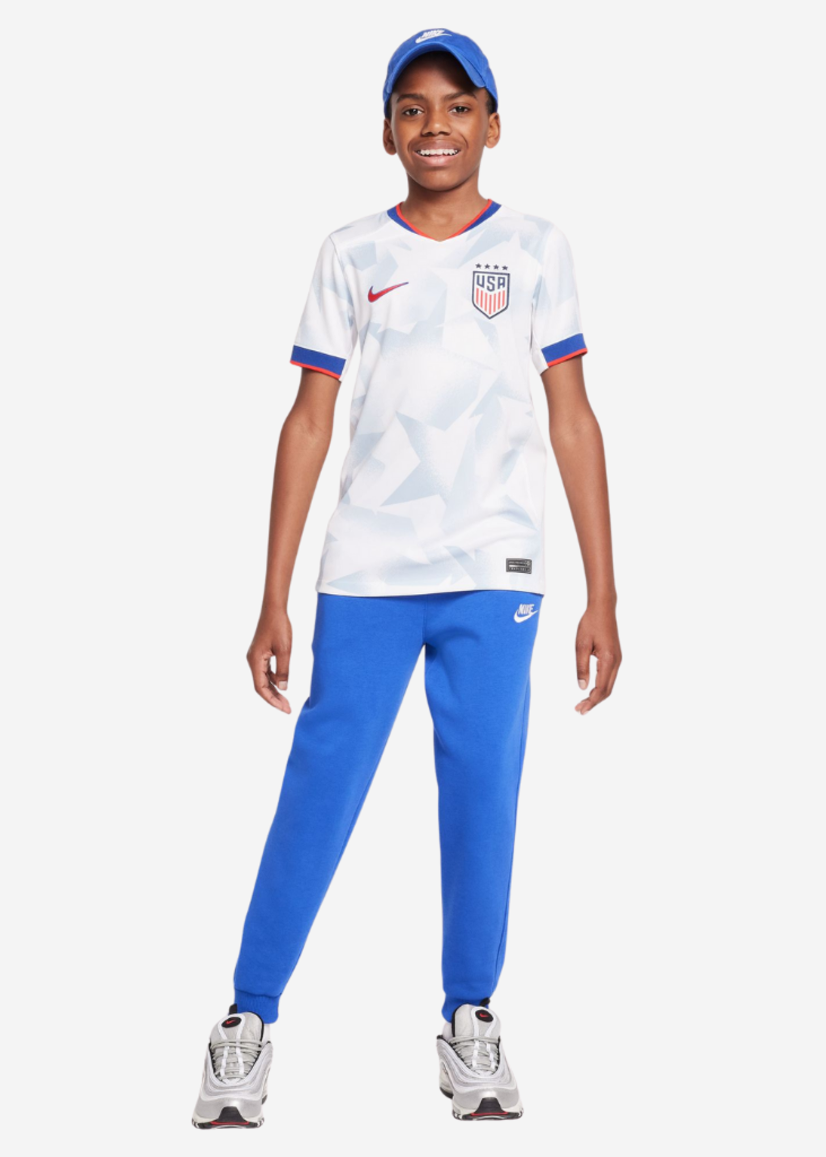 NIKE USWNT 2025 Stadium Home WT JSY KIDS FZ9209-101