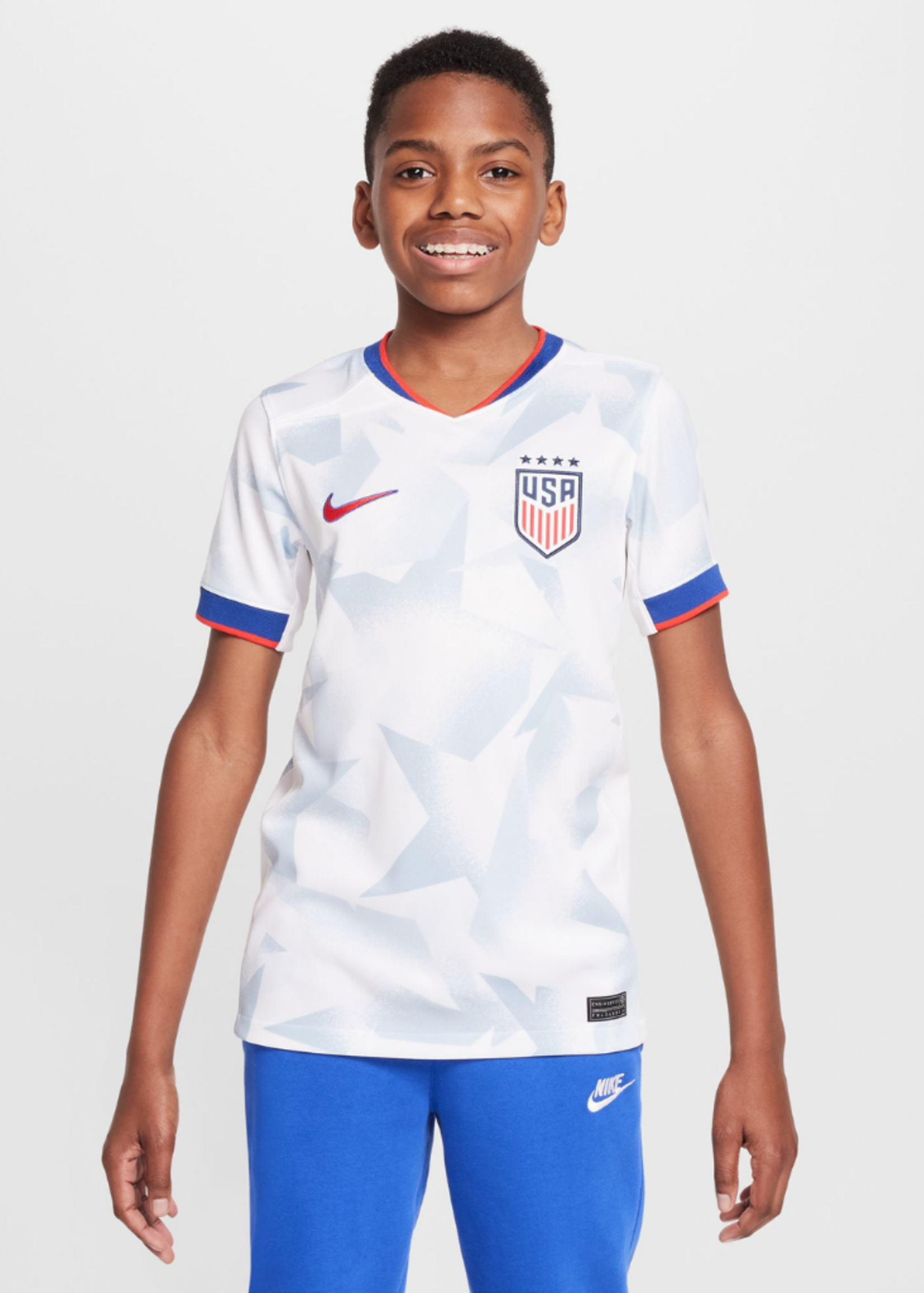 NIKE USWNT 2025 Stadium Home WT JSY KIDS FZ9209-101