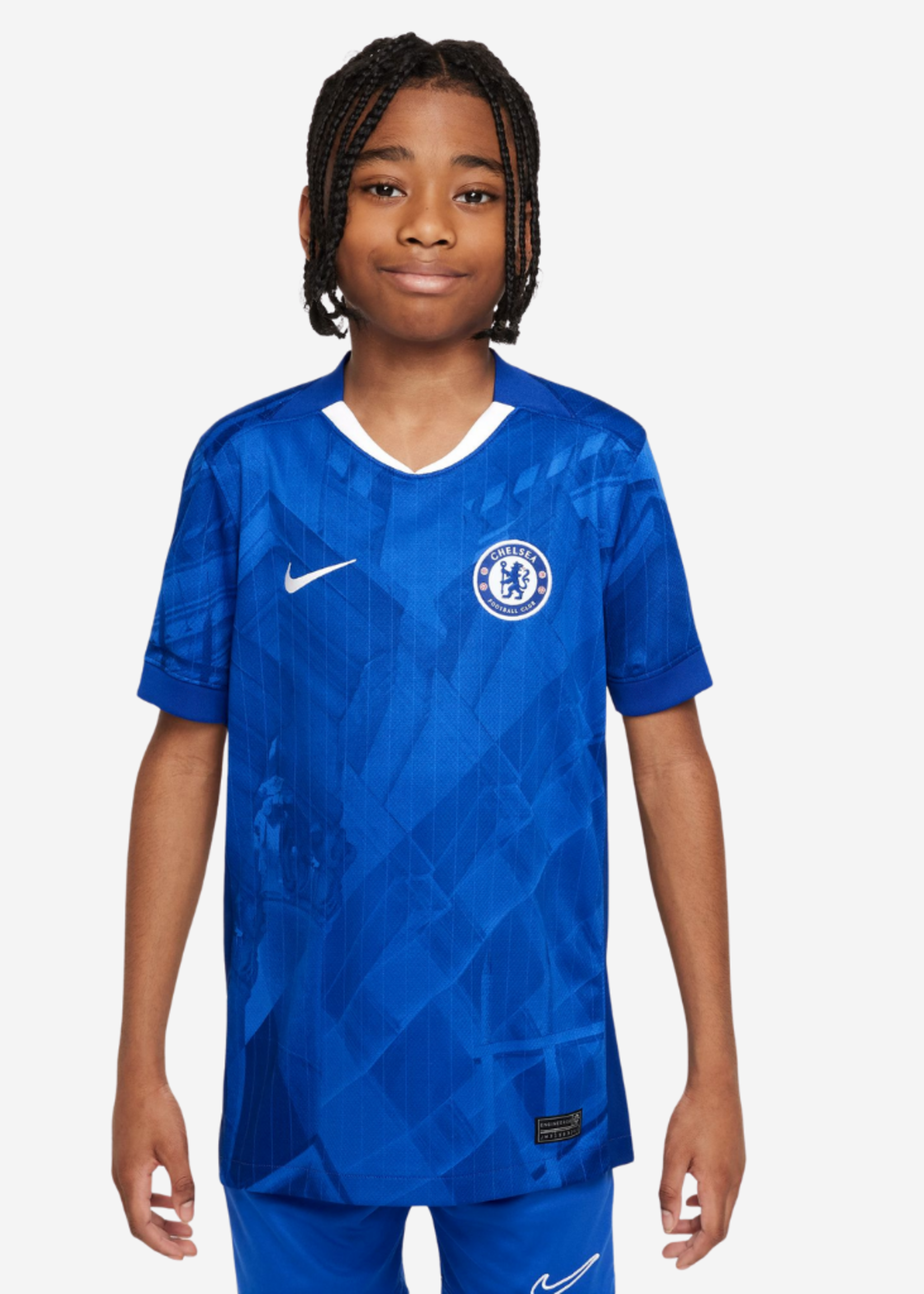 NIKE Chelsea FC 2025/26 Stadium Home JSY KIDS HJ5285-496