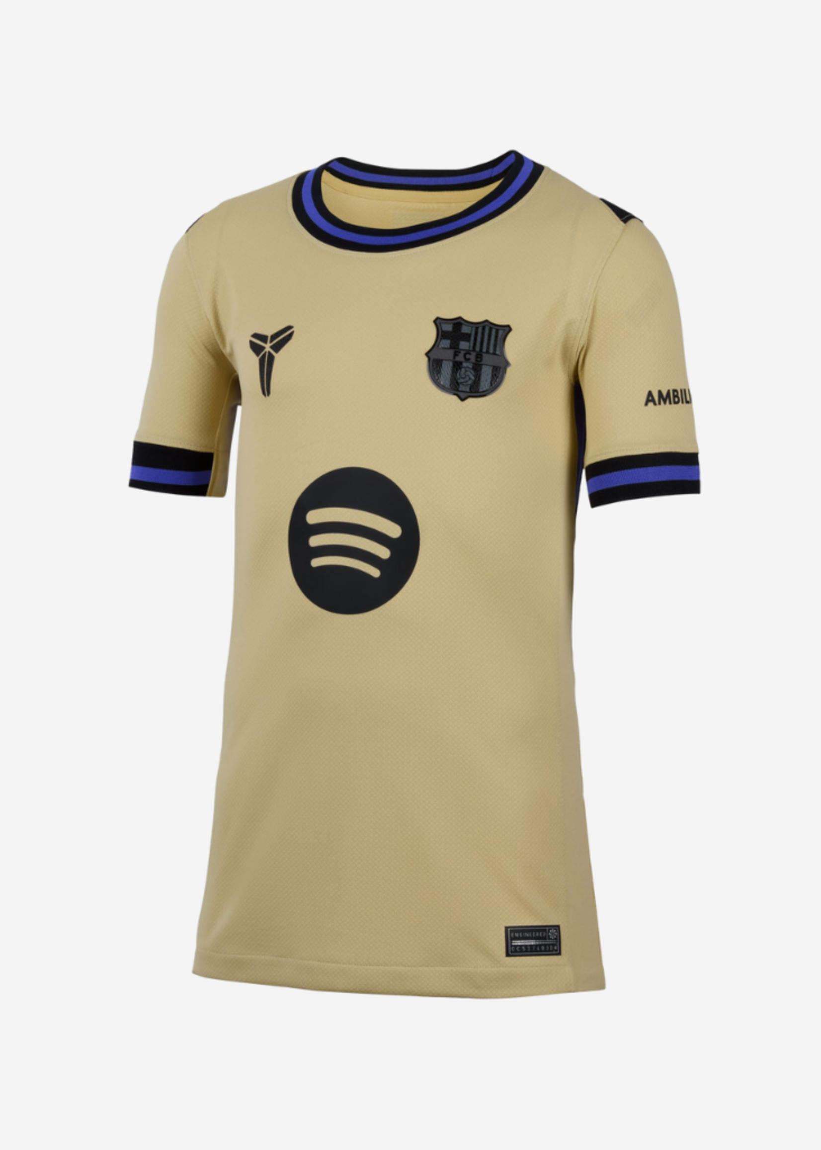 NIKE FC Barcelona 2025/26 Away JSY GOLD/VIOLET KIDS HJ5286-784