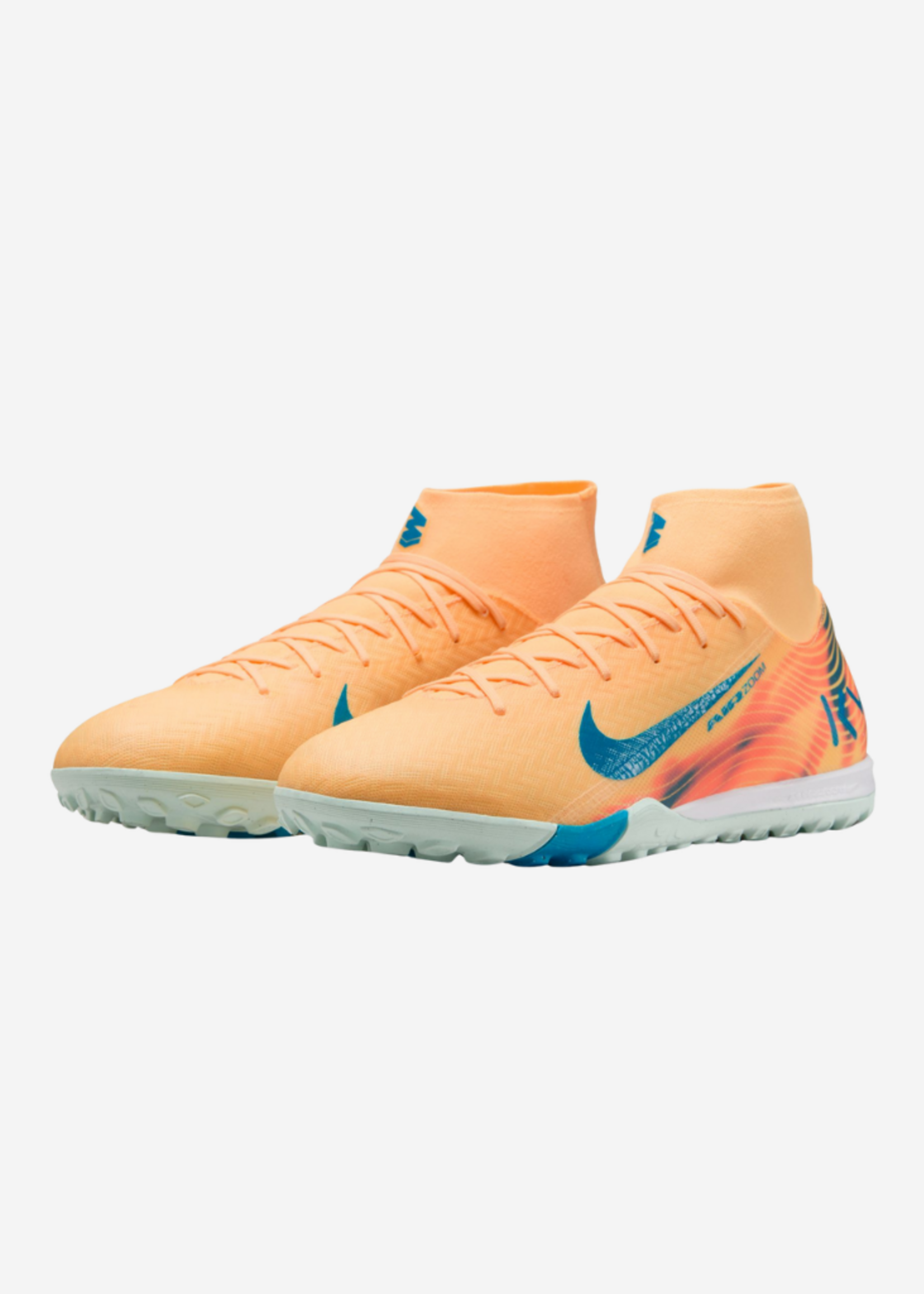 NIKE Nike Mercurial Superfly 10 Academy  KM TF MELON TINT/NEO TURQ FQ8333-801