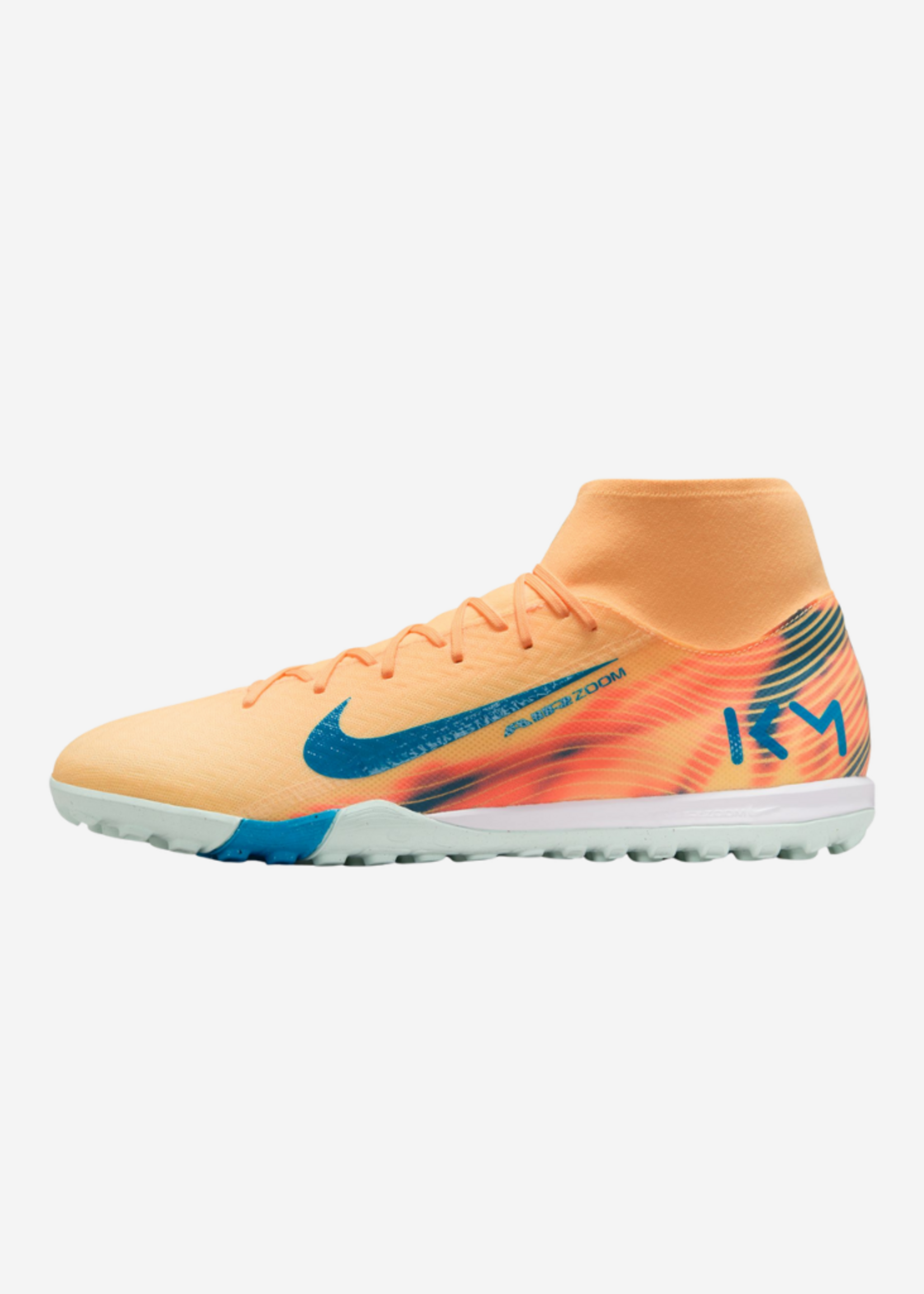 NIKE Nike Mercurial Superfly 10 Academy  KM TF MELON TINT/NEO TURQ FQ8333-801