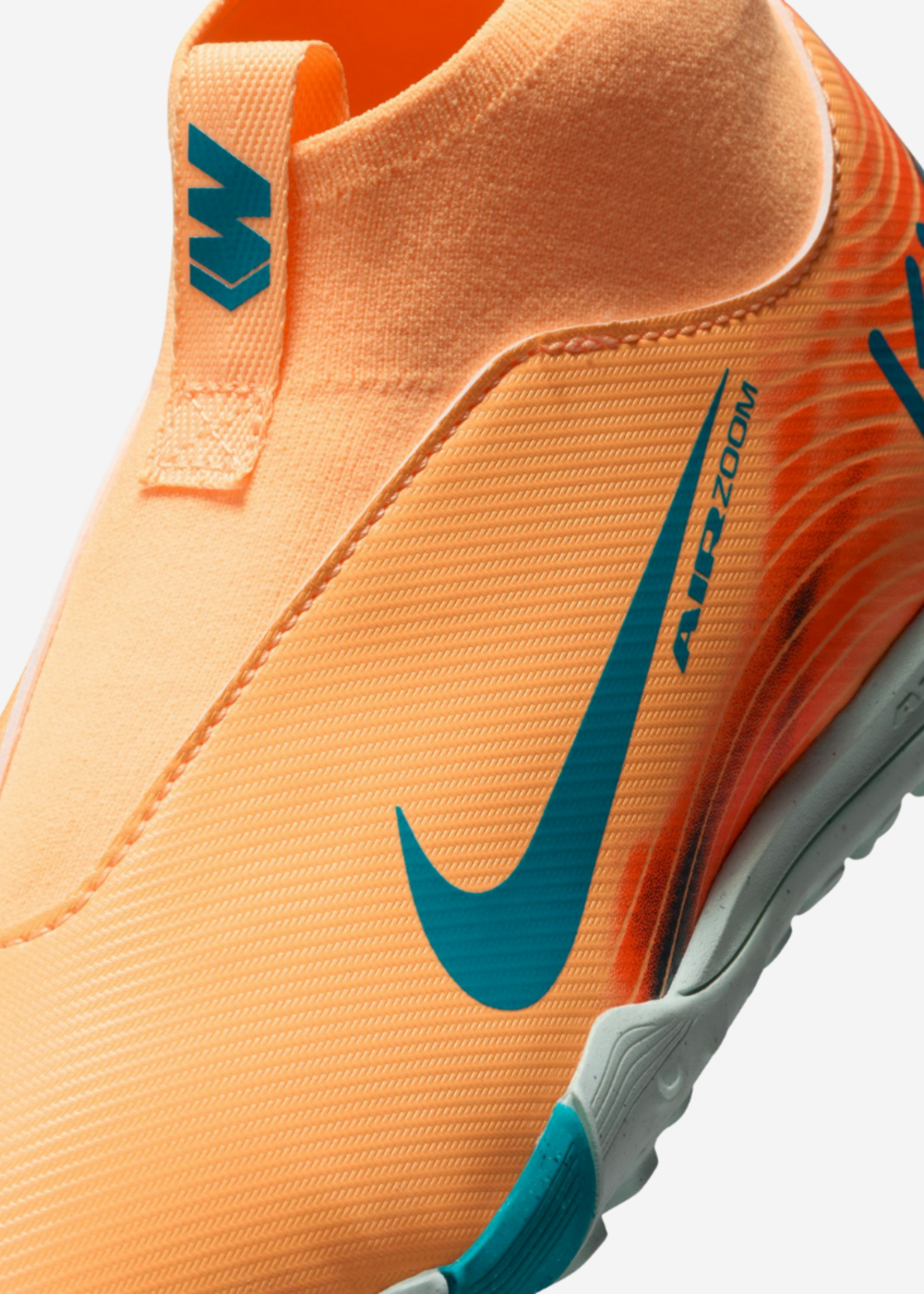 NIKE Nike Jr. Mercurial Superfly 10 Academy KM TF MELON/NEO TURQ HF3420-801