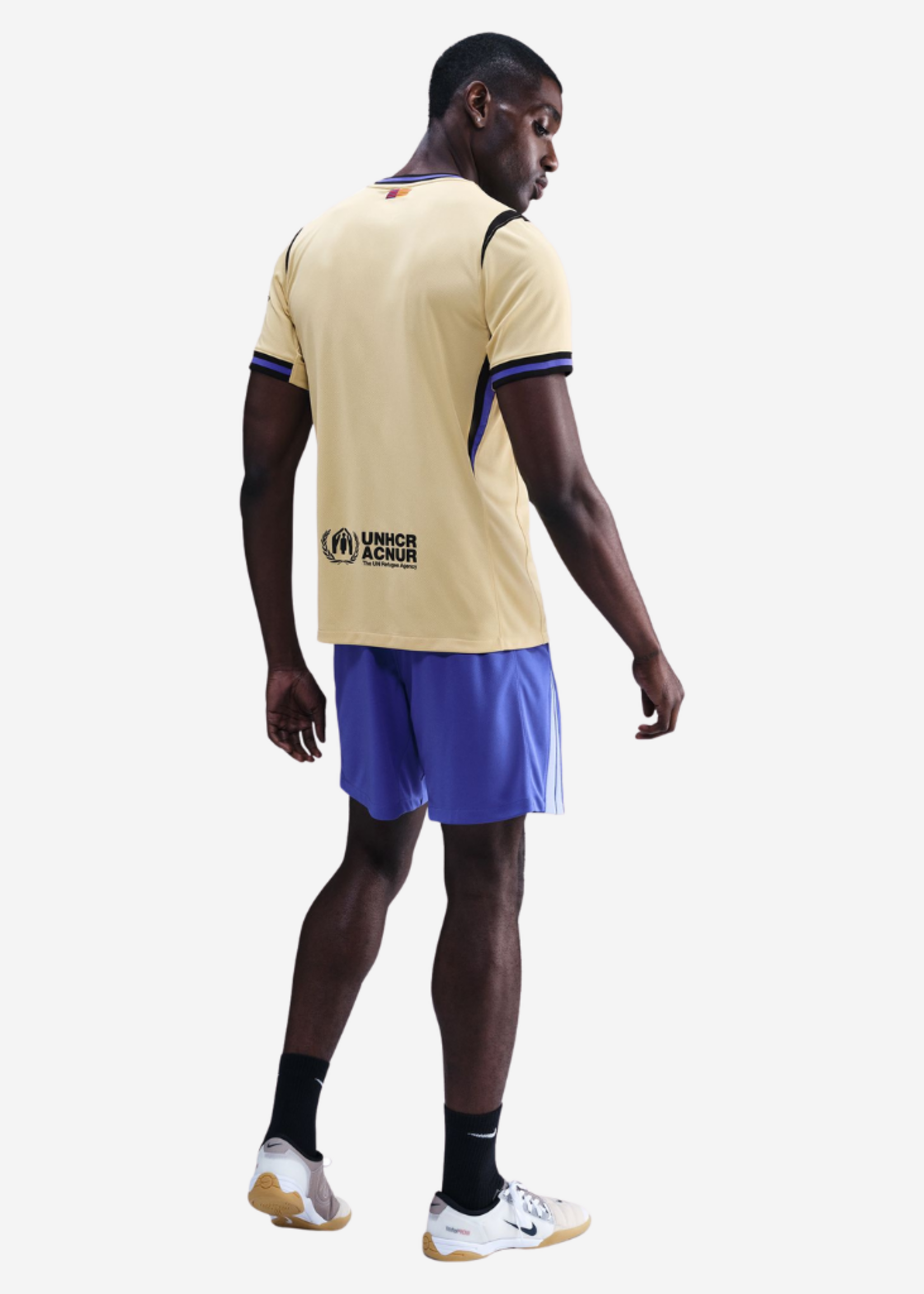 NIKE FC Barcelona 2025/26 Stadium Away GOLD/VIOLET/BLACK HJ4603-784