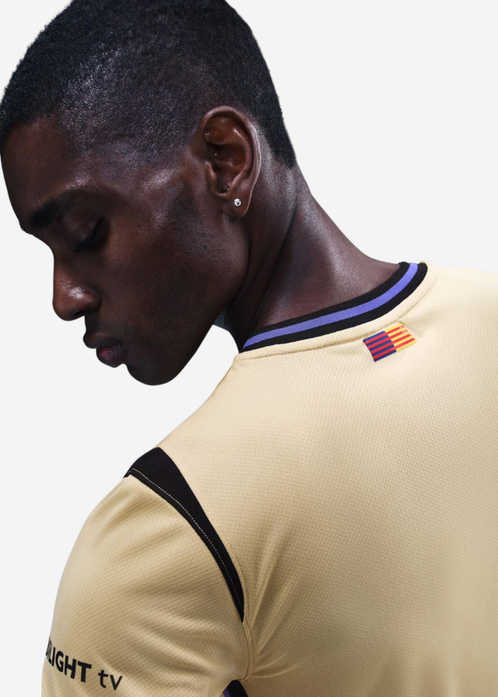 NIKE FC Barcelona 2025/26 Stadium Away GOLD/VIOLET/BLACK HJ4603-784