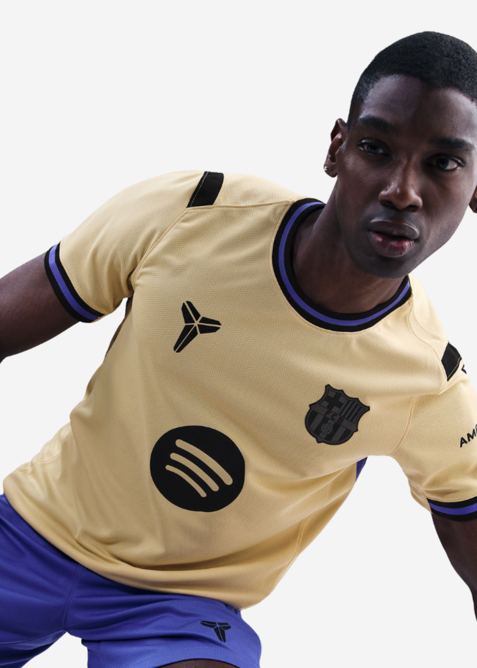 NIKE FC Barcelona 2025/26 Stadium Away GOLD/VIOLET/BLACK HJ4603-784