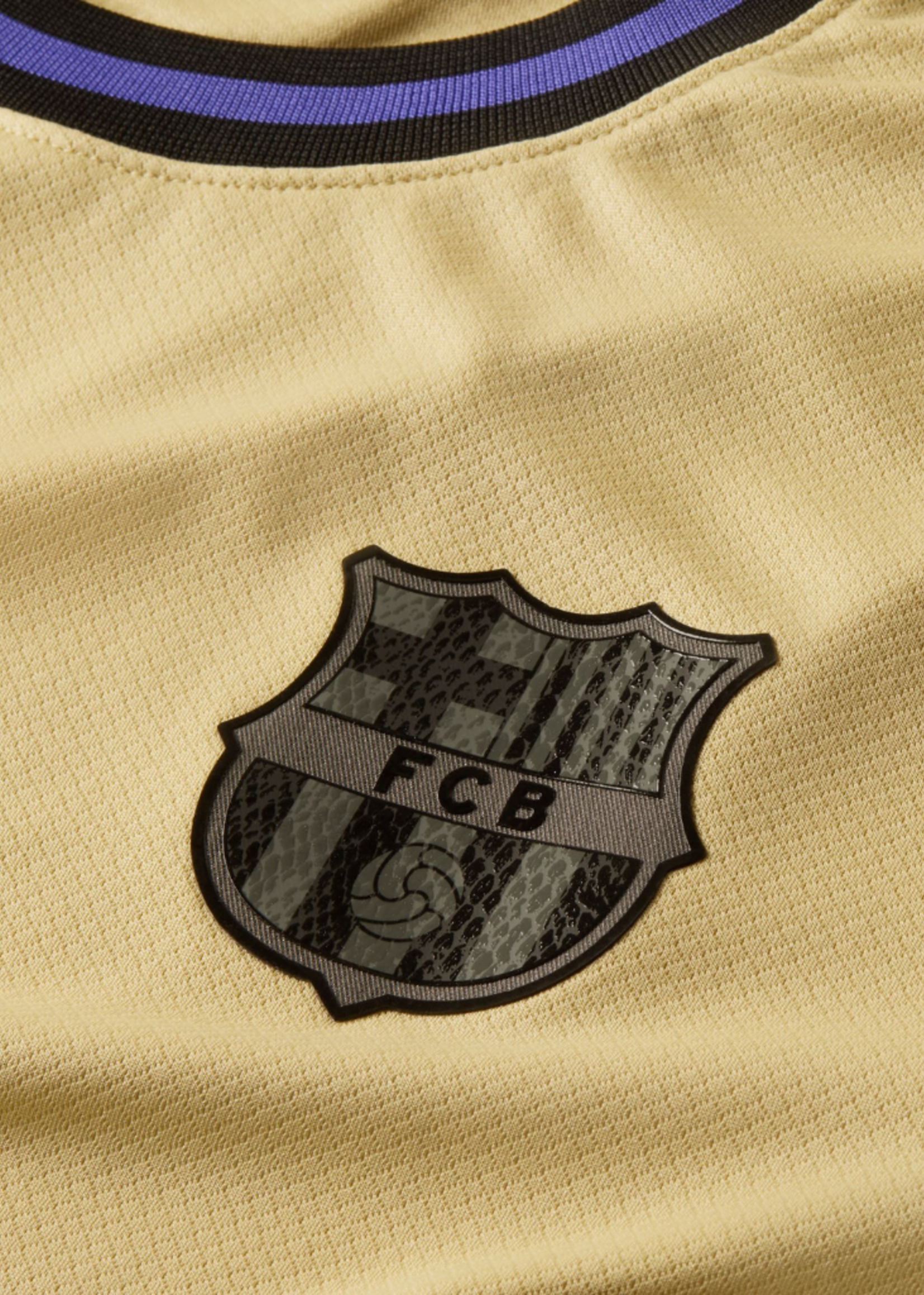 NIKE FC Barcelona 2025/26 Stadium Away GOLD/VIOLET/BLACK HJ4603-784